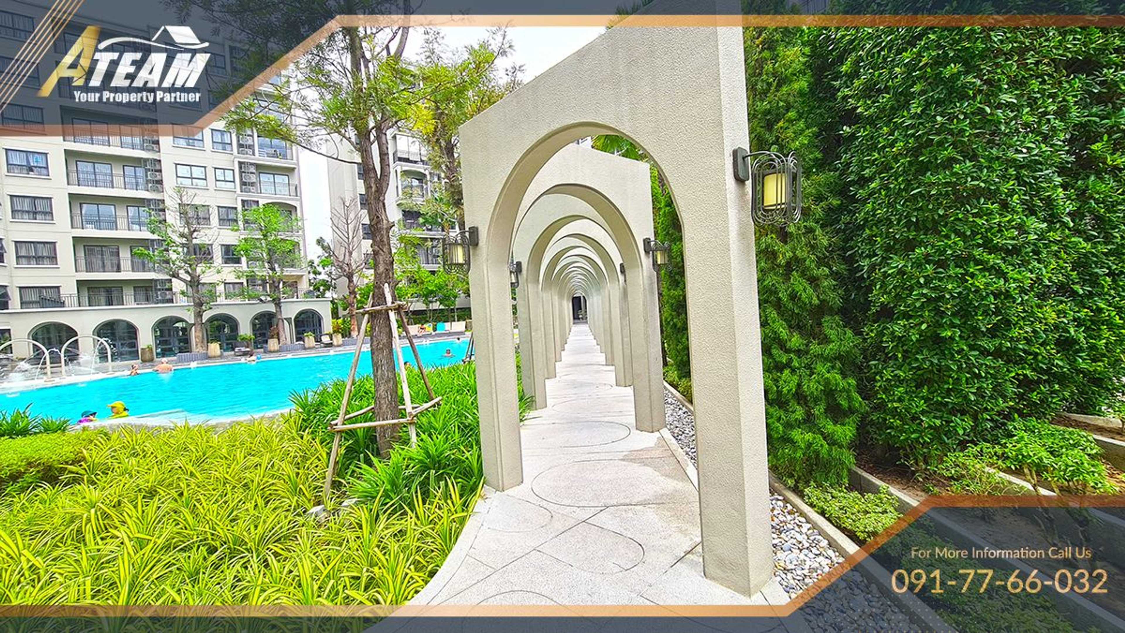 Apartment / Condo For Rent - - 2 Bedrooms - 2 Bathrooms - Price ฿45,00
