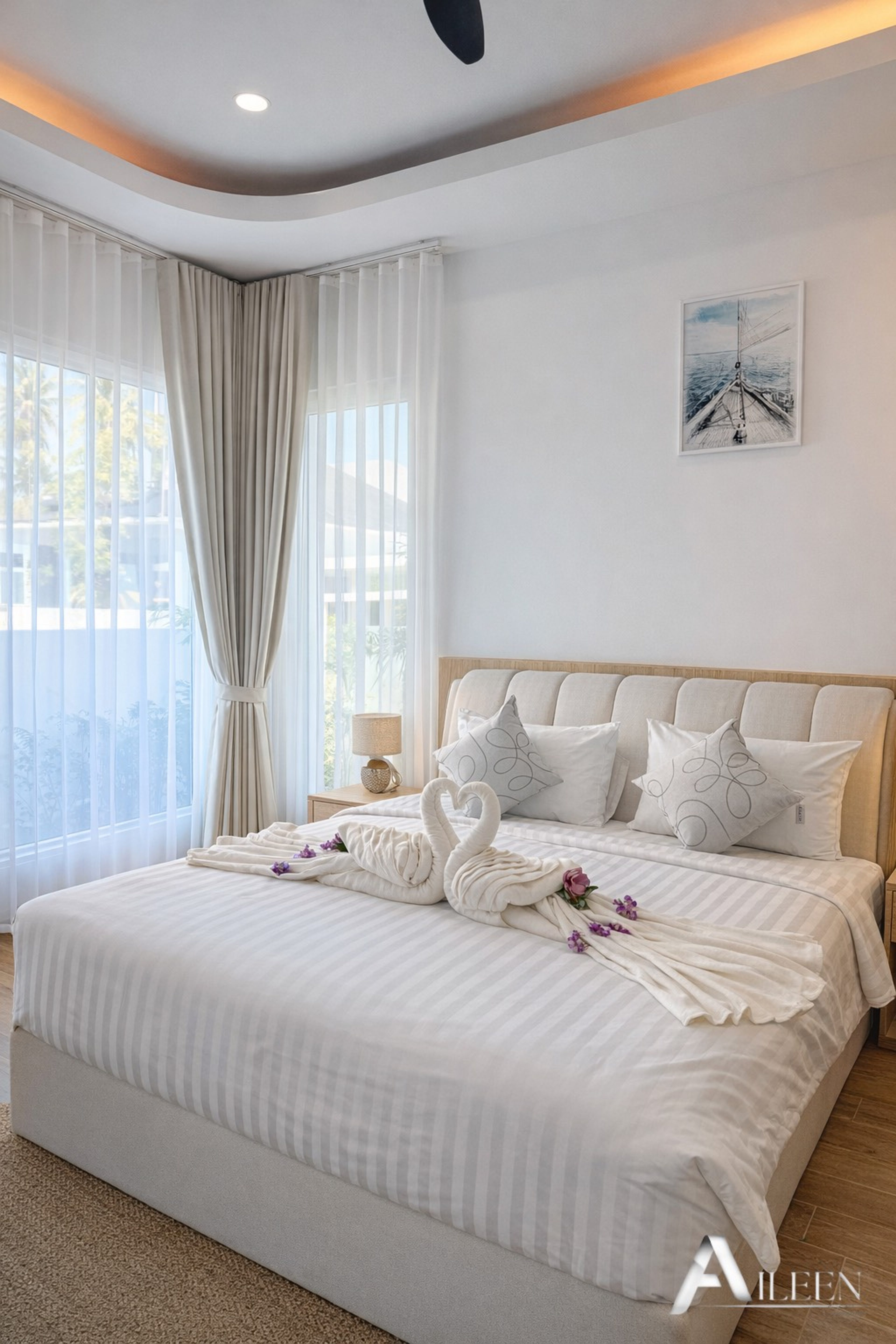 Beautyful 3 Bed 3 Bath Pool Villa in a peaceful residential area thumbnail 9