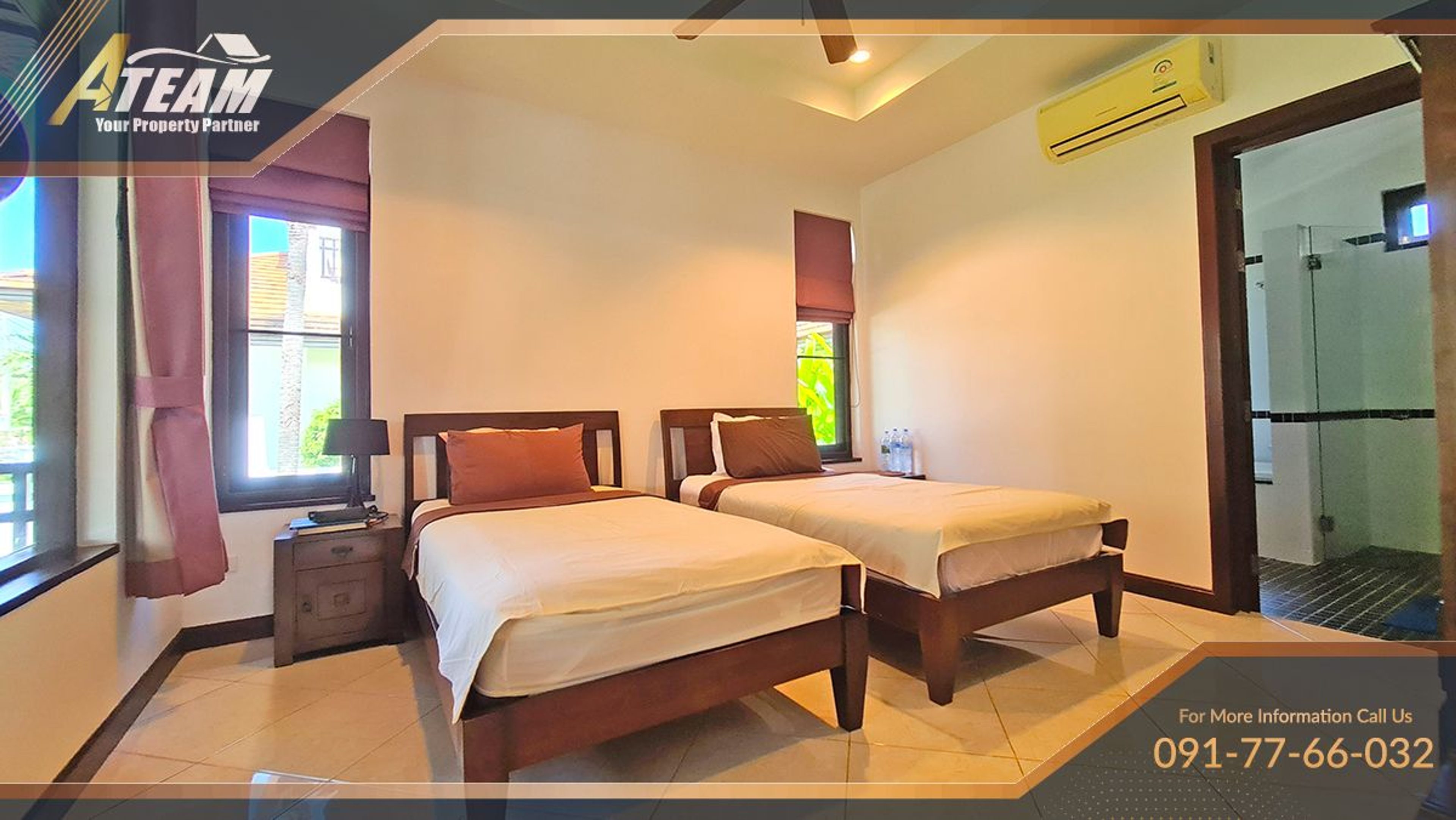 Mountain View Corner 3-Bedroom Villa for Sale in Manora Village, Khao  thumbnail 54