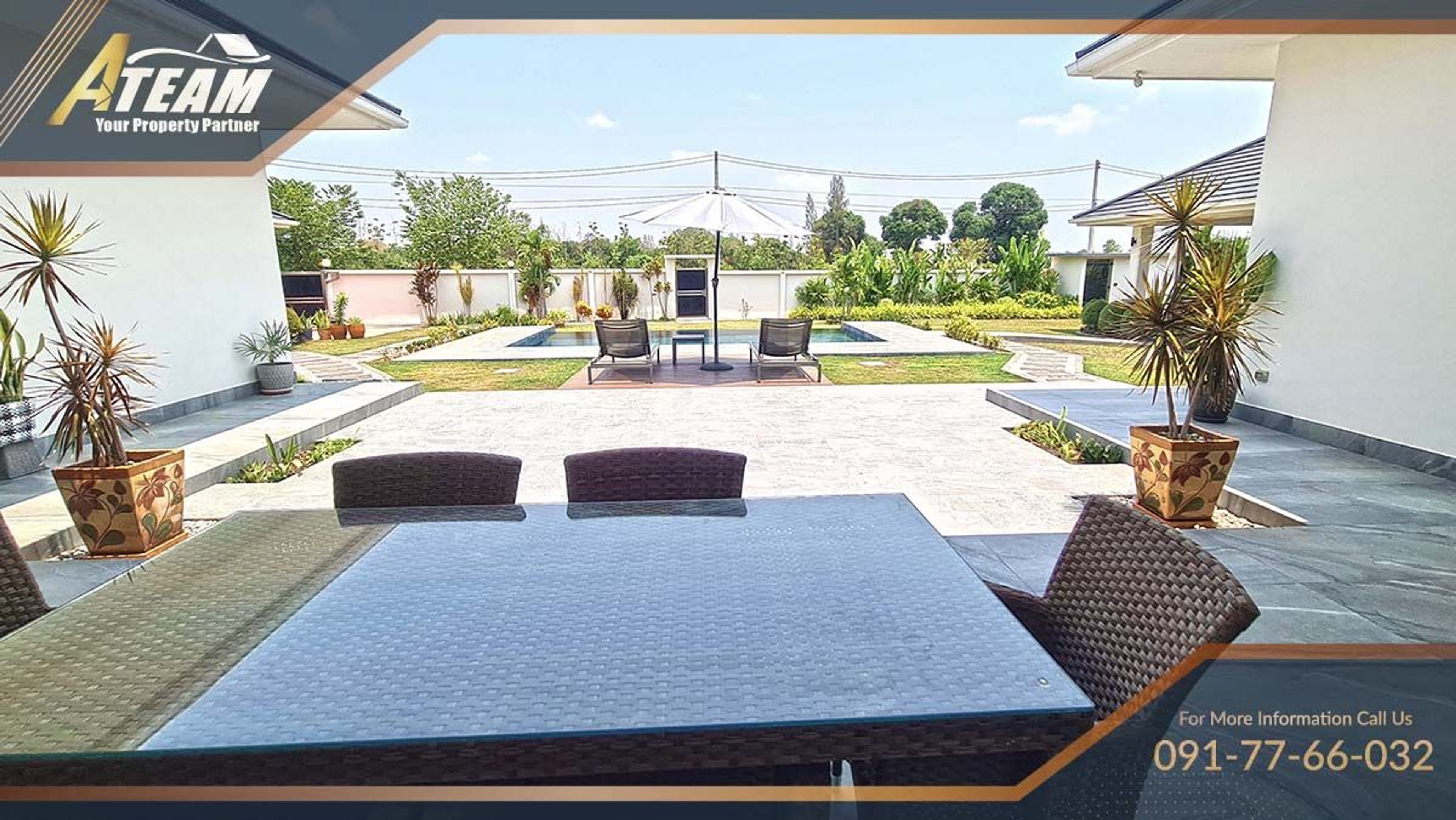 Luxury 5 bedrooms pool villa on 2 rais surrounded by mountains thumbnail 40