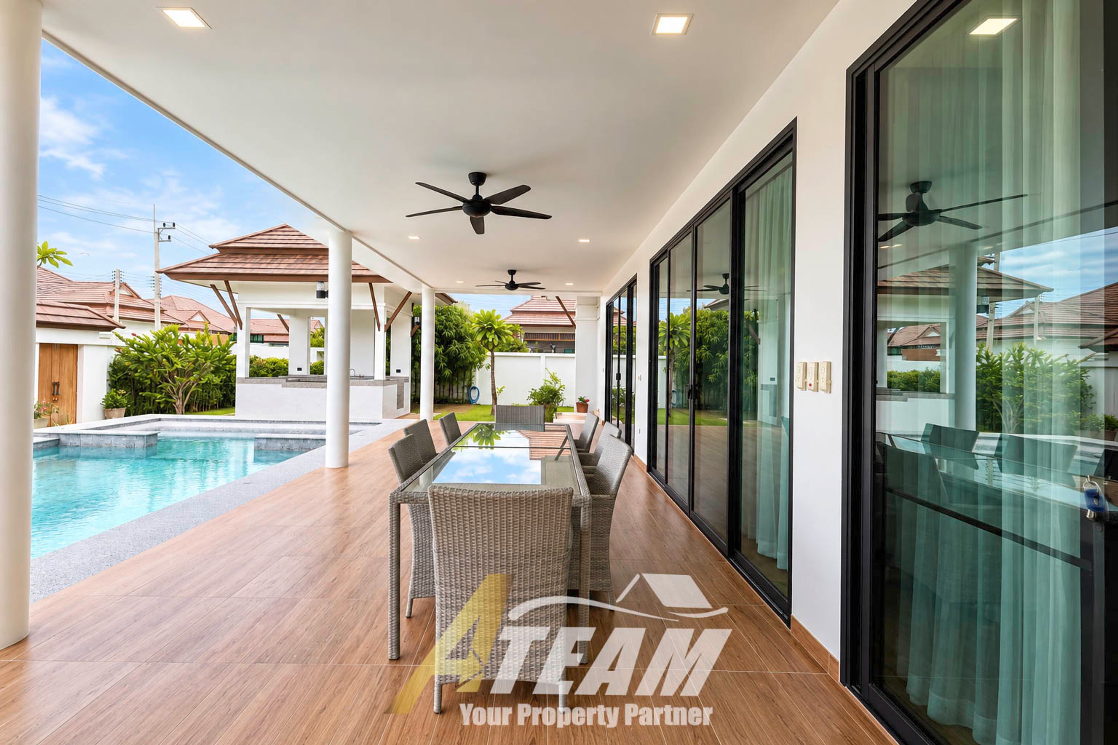 Spacious 3-Bedroom House for Rent at Plumeria Villa Hua Hin–Cha Am thumbnail 4