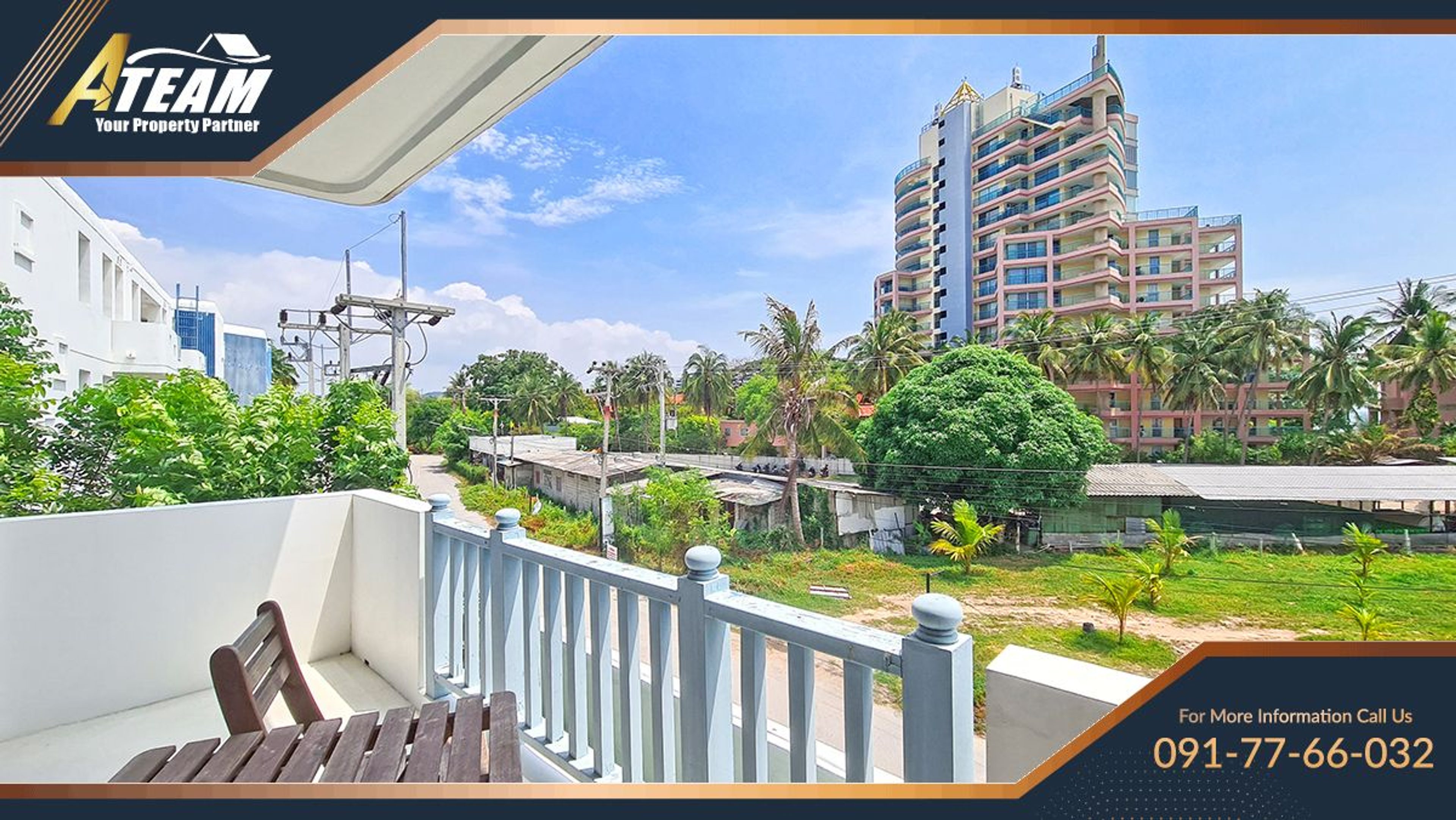 Luxurious Partial Seaview Unit Condo for Sale at The Crest Santora Hua