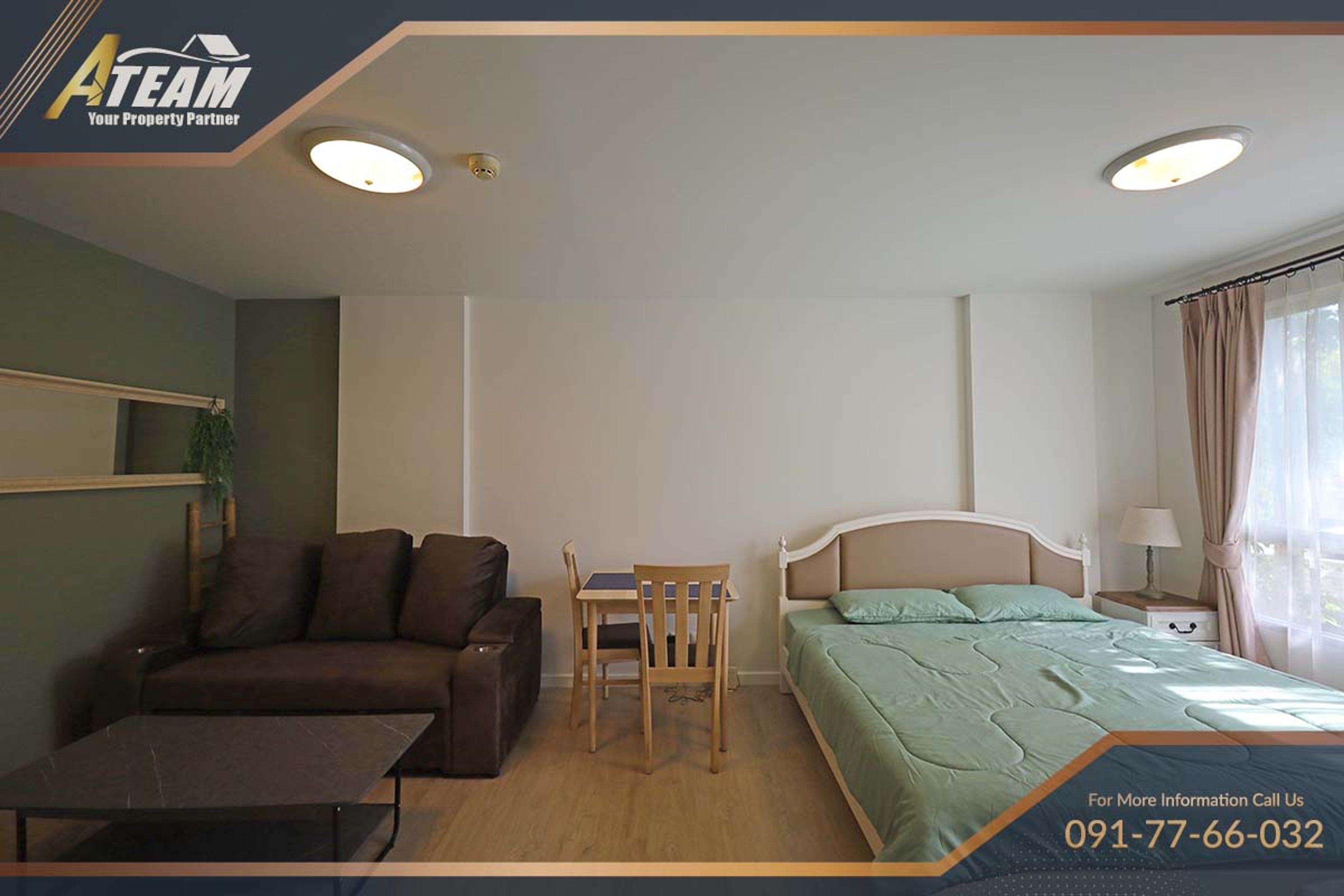 Studio Condo at Baan Peang Ploen For rent   thumbnail 8