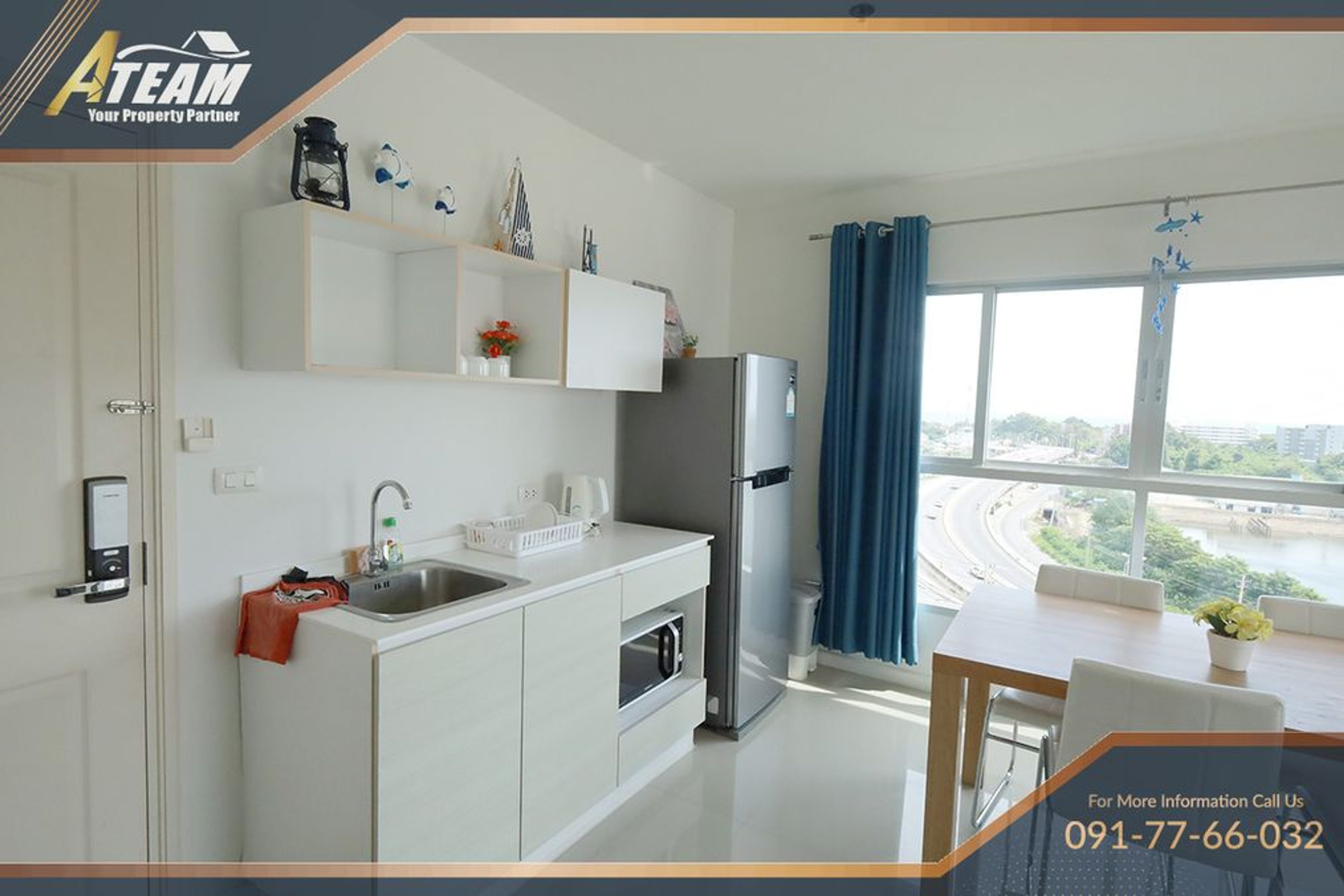 Baan Kiang Fah 2 Beds 2 Baths – on 9th floor Sea view thumbnail 2