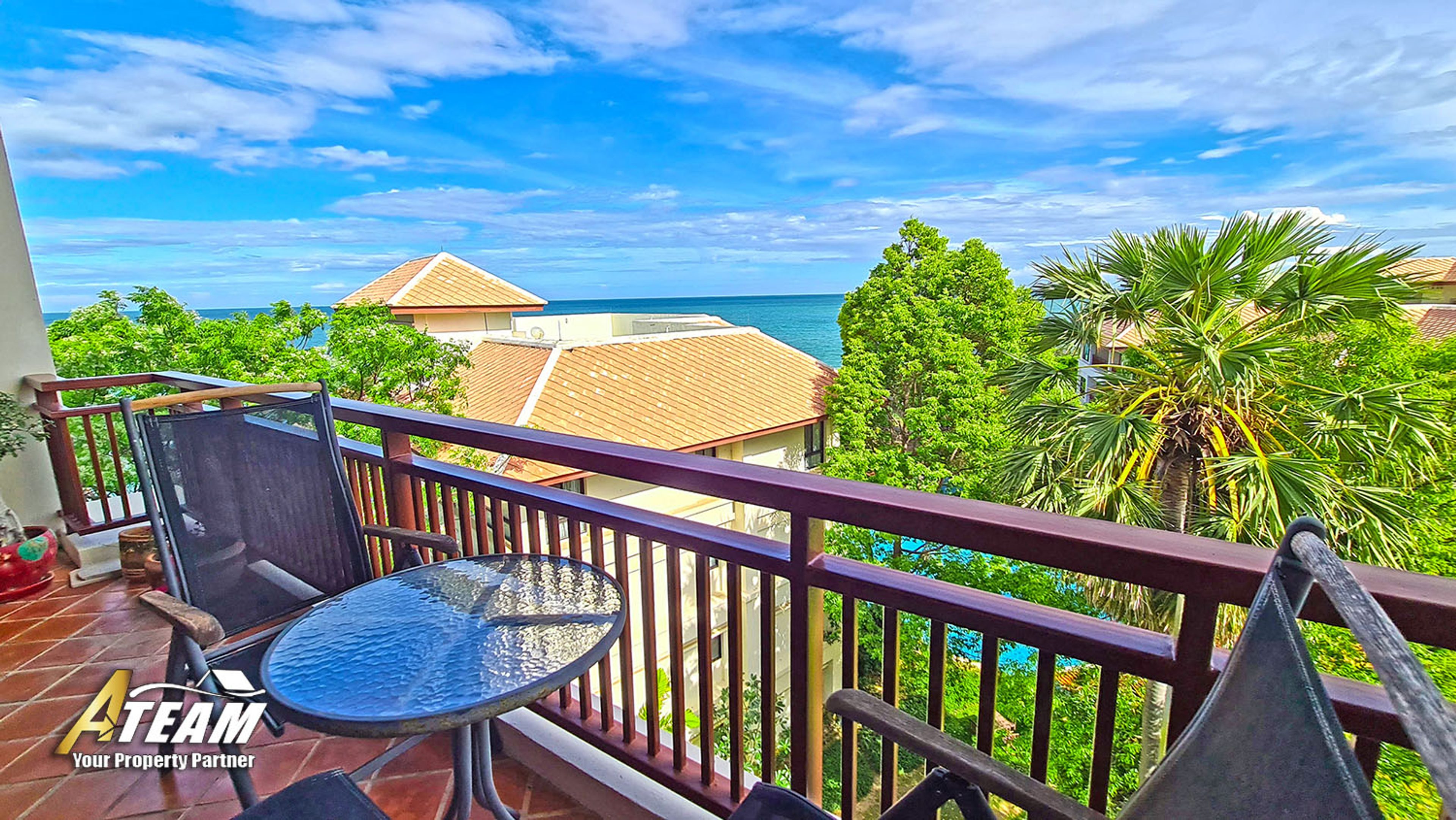 Beachfront sea view condo in Khao Tao, Santipura thumbnail 29