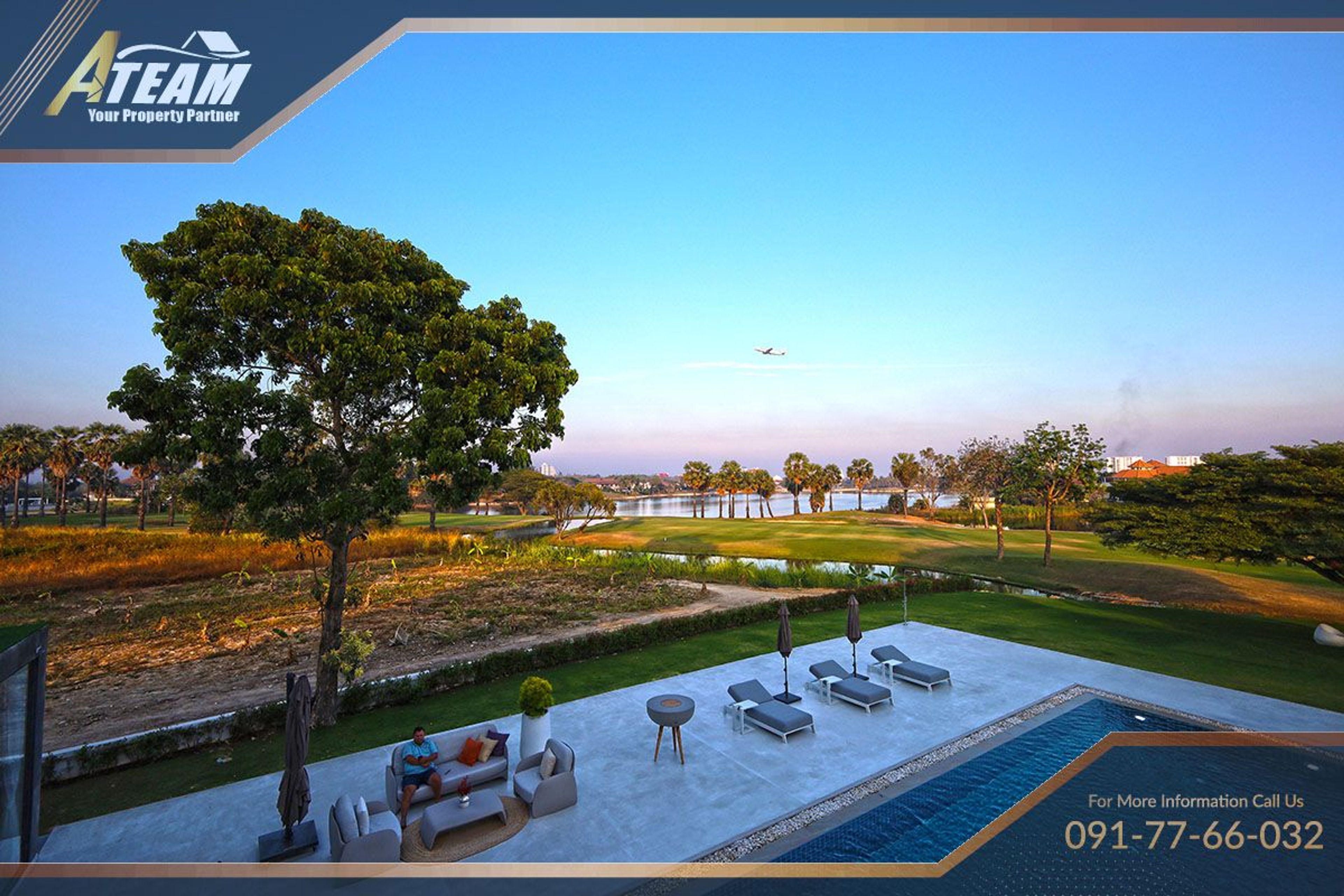  4-Bedroom, 5-Bathroom Luxury Pool Villa at Palm Hills Golf Course thumbnail 9