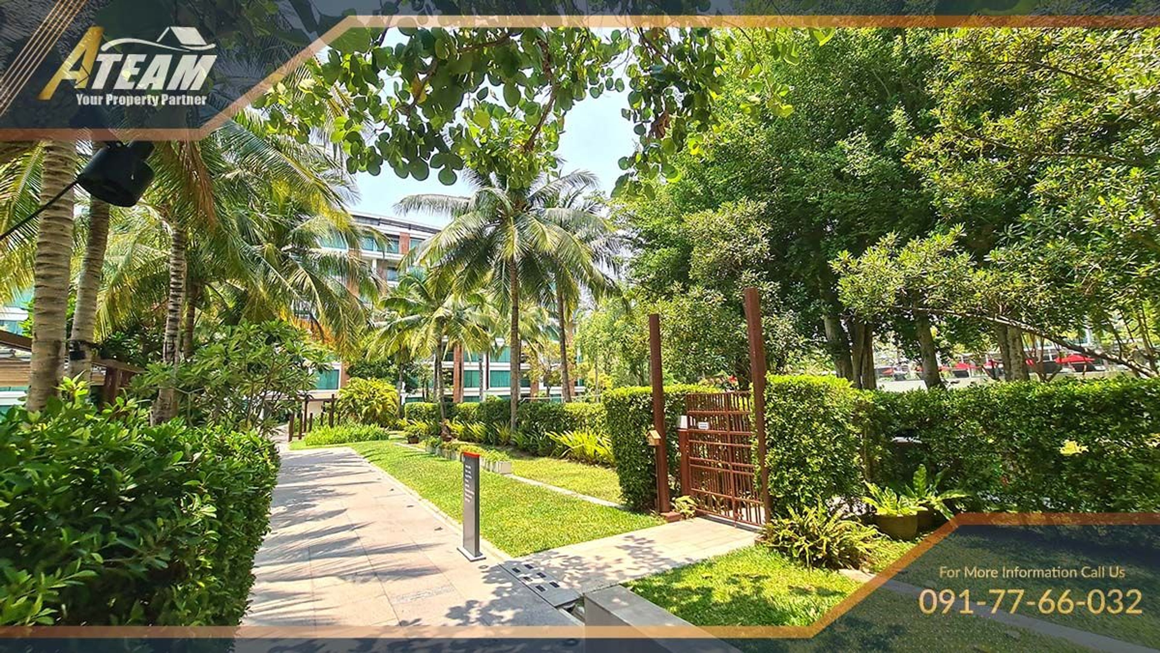 Serviced luxury 2 bedrooms Condo at Amari Residence Hua Hin