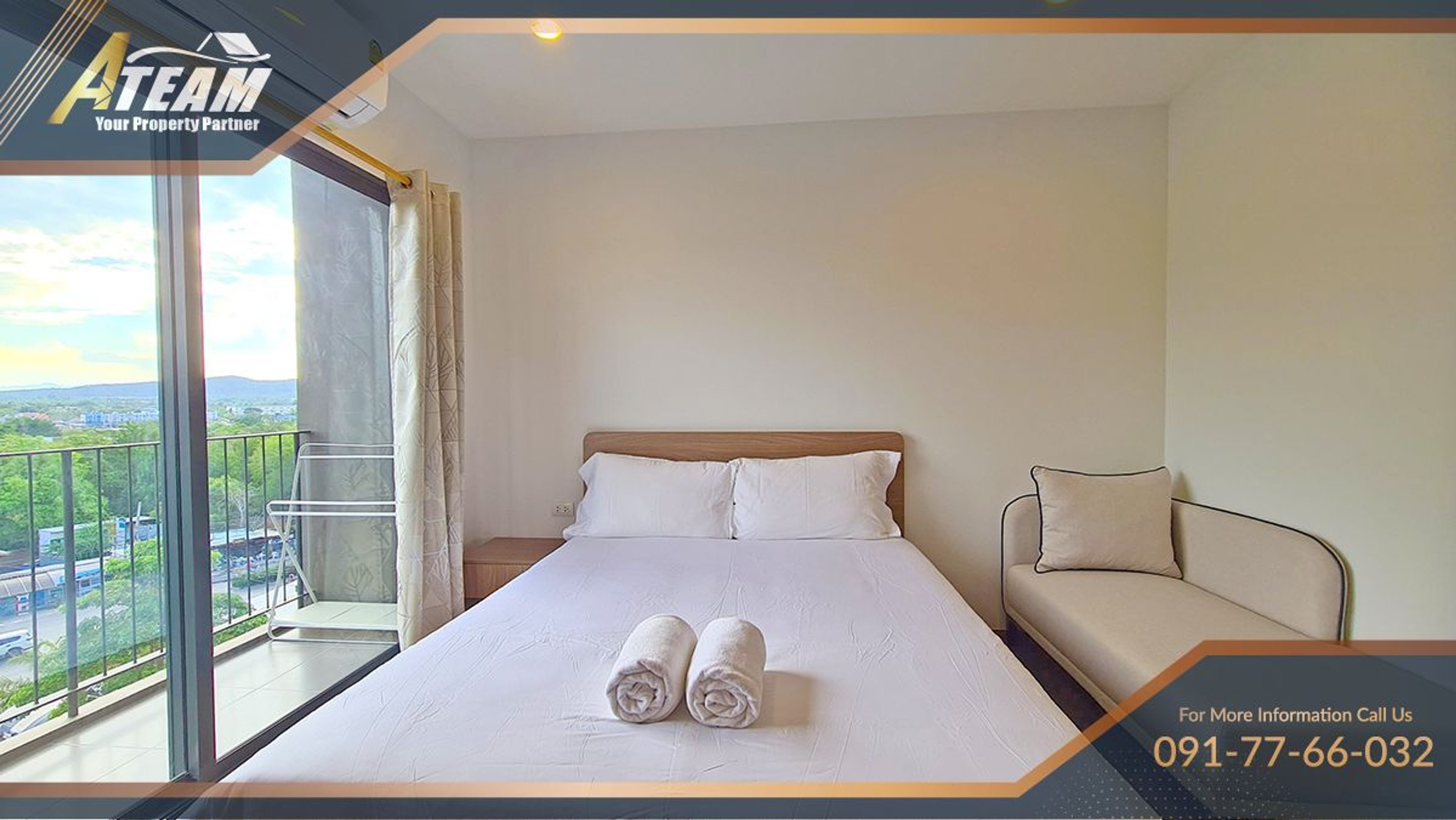 Apartment / Condo For Rent - - 1 Bedroom - 1 Bathroom - Price ฿12,000  thumbnail 4