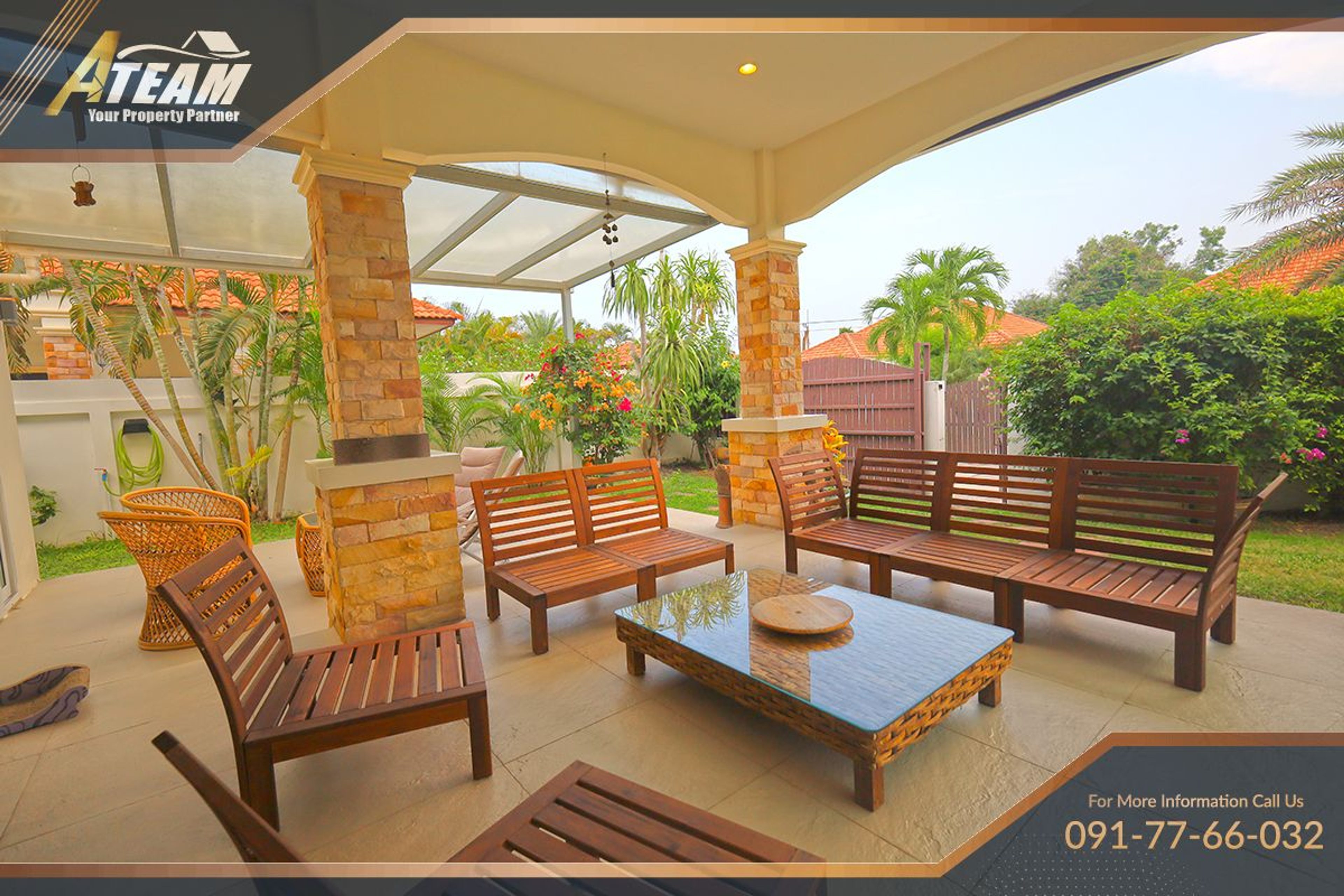 Corner 3-Bedroom Pool Villa for Sale – Orchid Paradise Homes, Hua Hin thumbnail 14