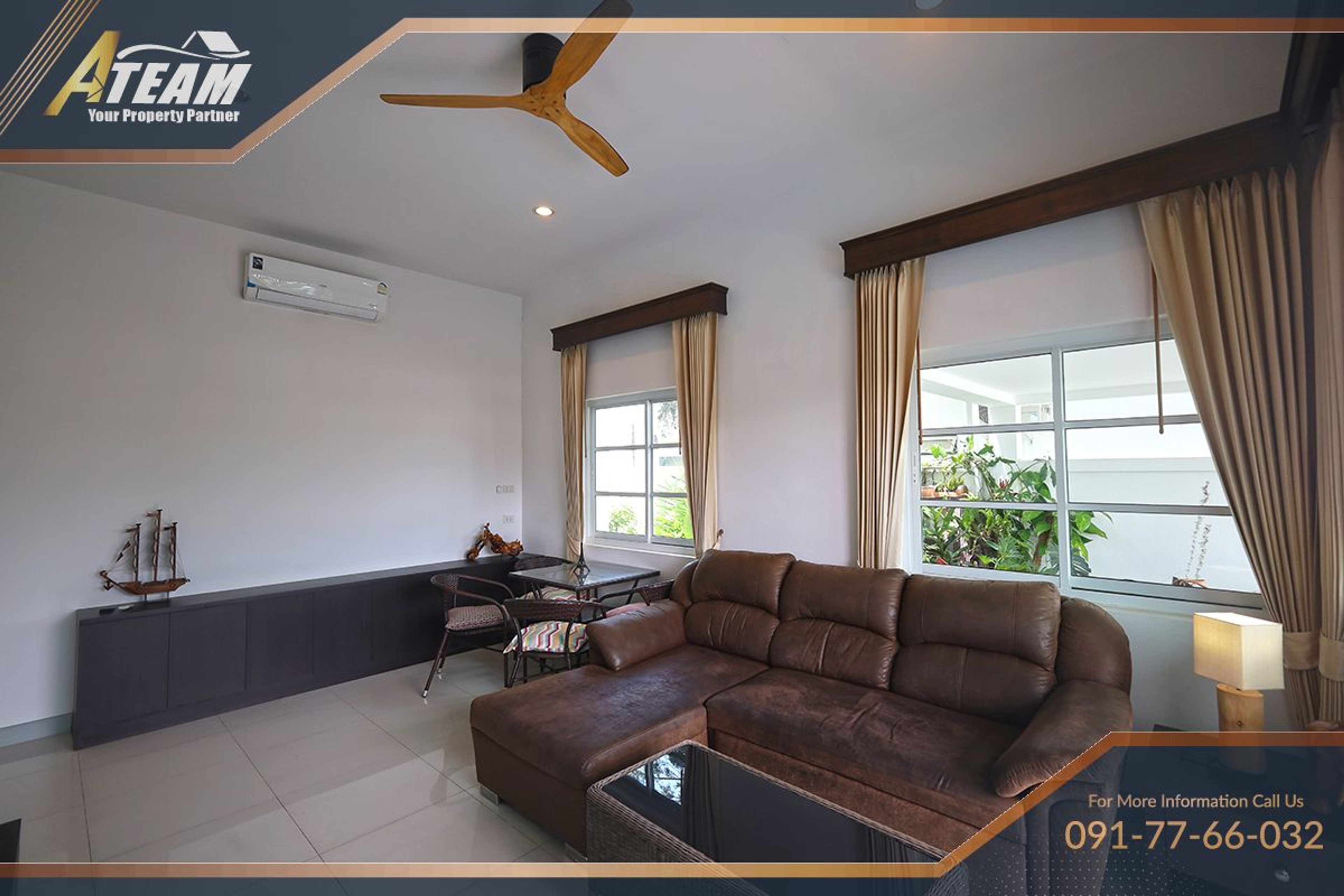 2 Bedroom 2 Bathroom Pool Villa at Casa Colina For Rent thumbnail 2