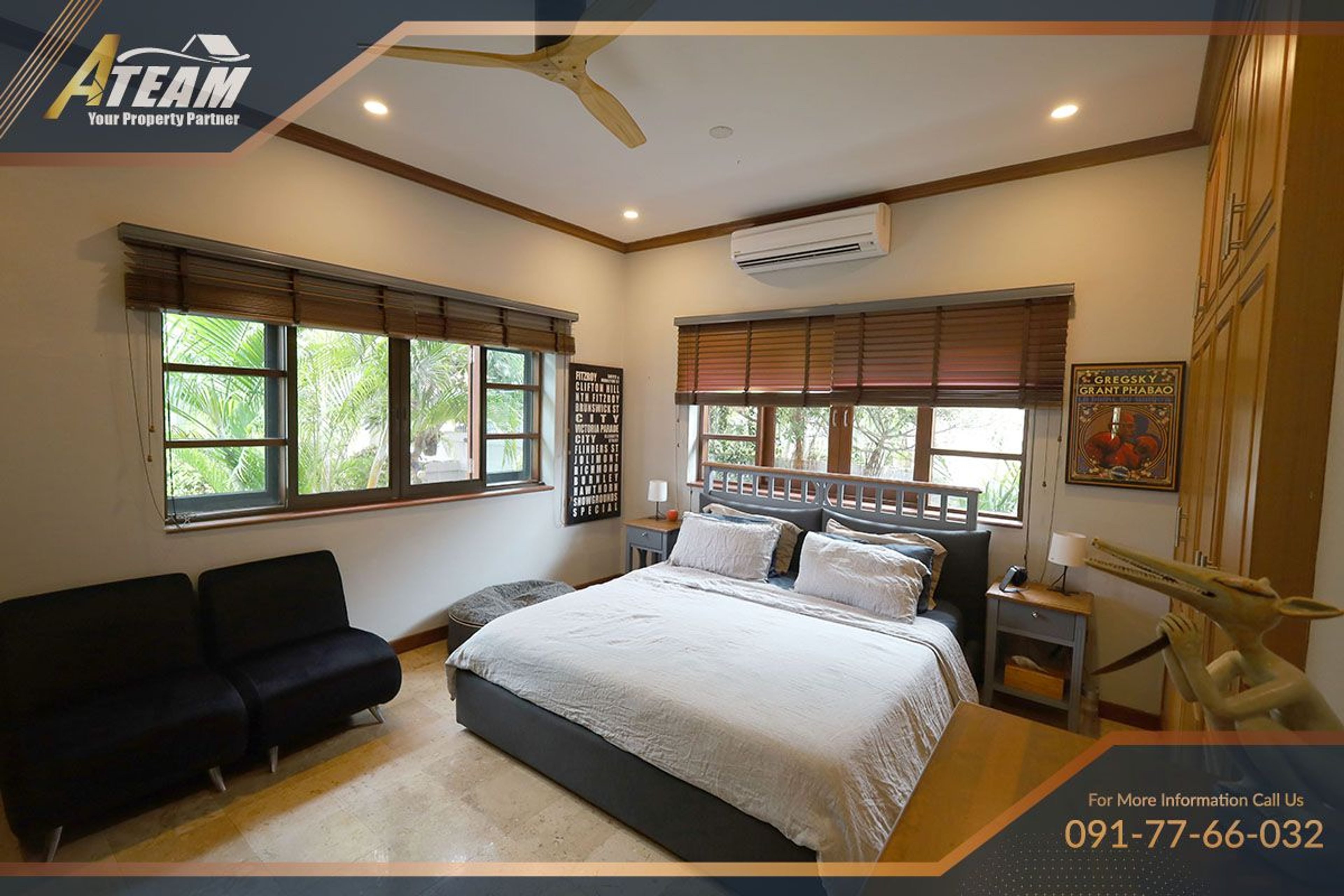 Stylish 2-Bed Pool Villa with Office & Outdoor Bar – Crystal View Hua  thumbnail 6
