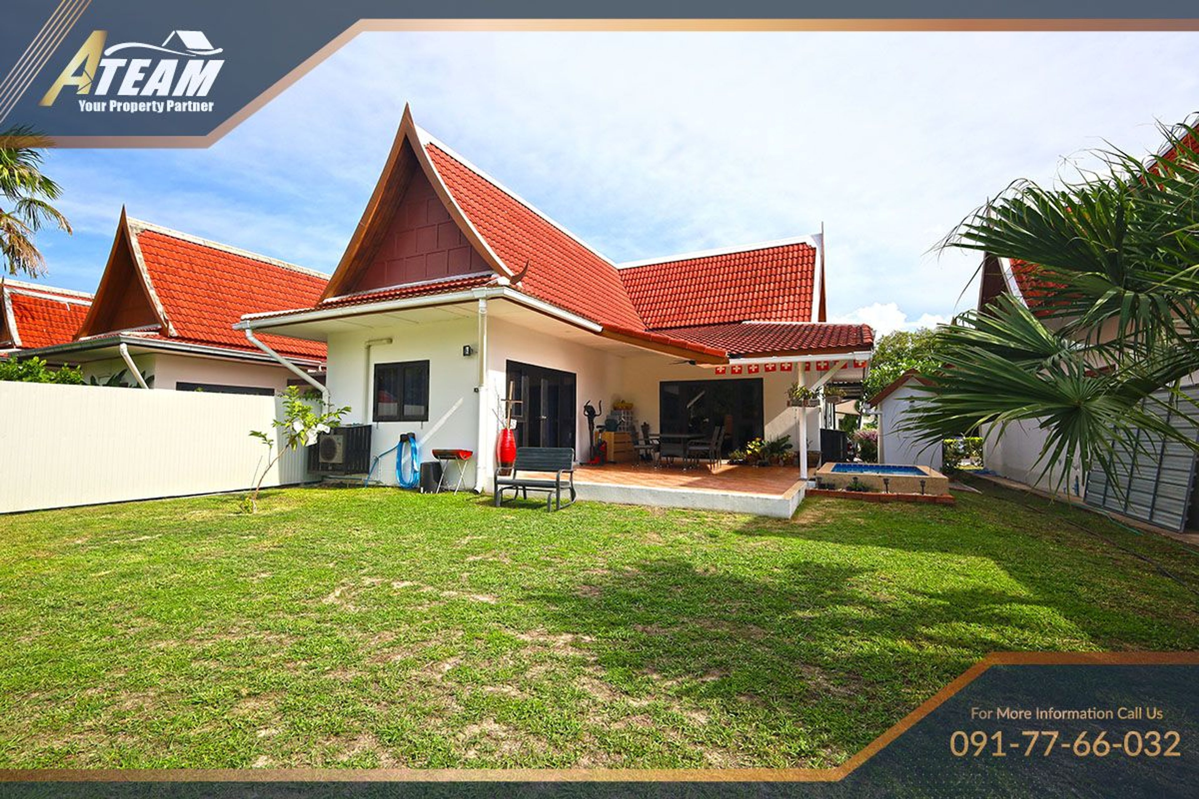 Charming Renovated 2-Bedroom Home  in Hin Lek Fai 