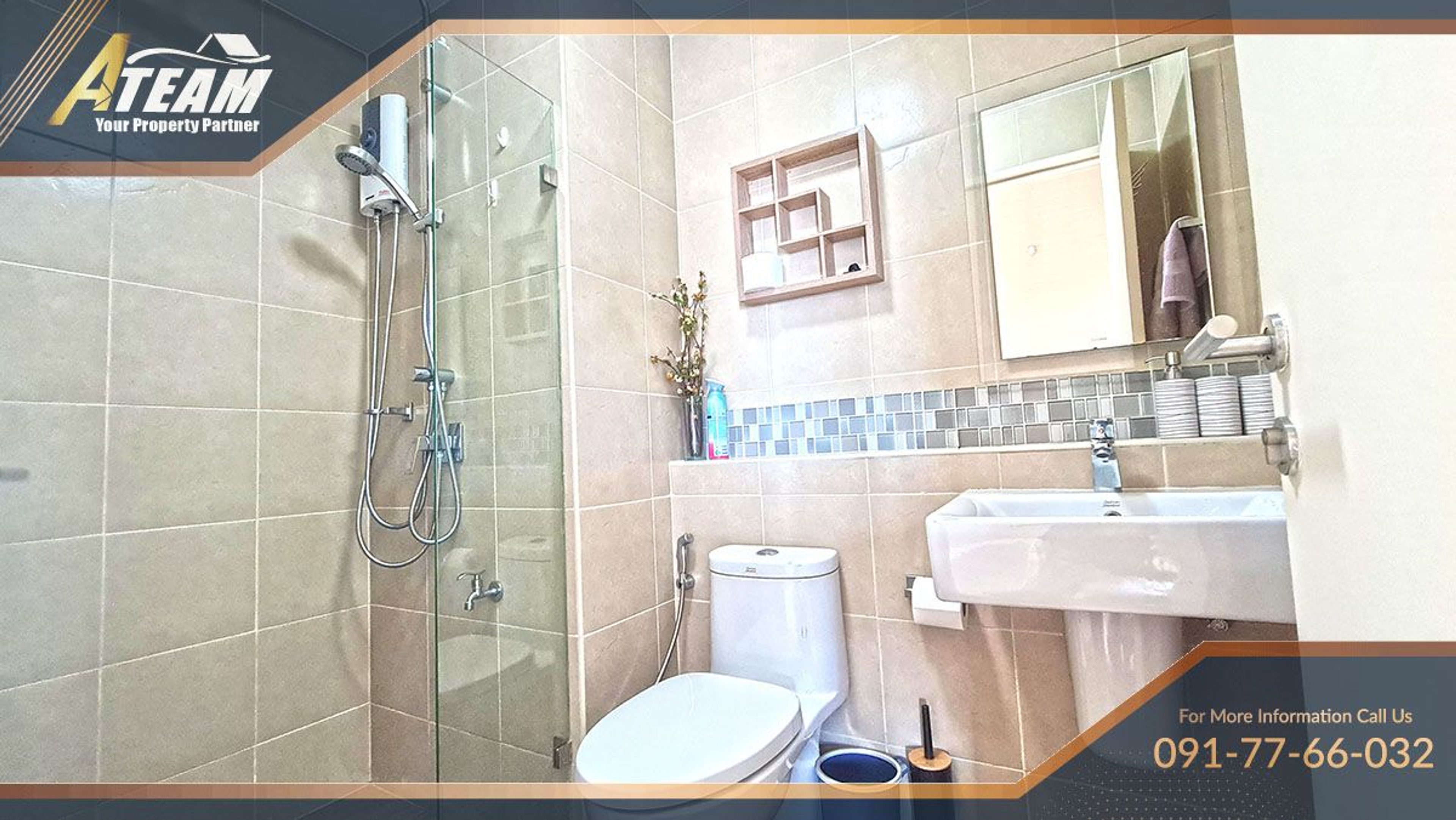 2 Bedroom 2 Bathroom high floor condo for rent at Baan Kieng Fah  thumbnail 5