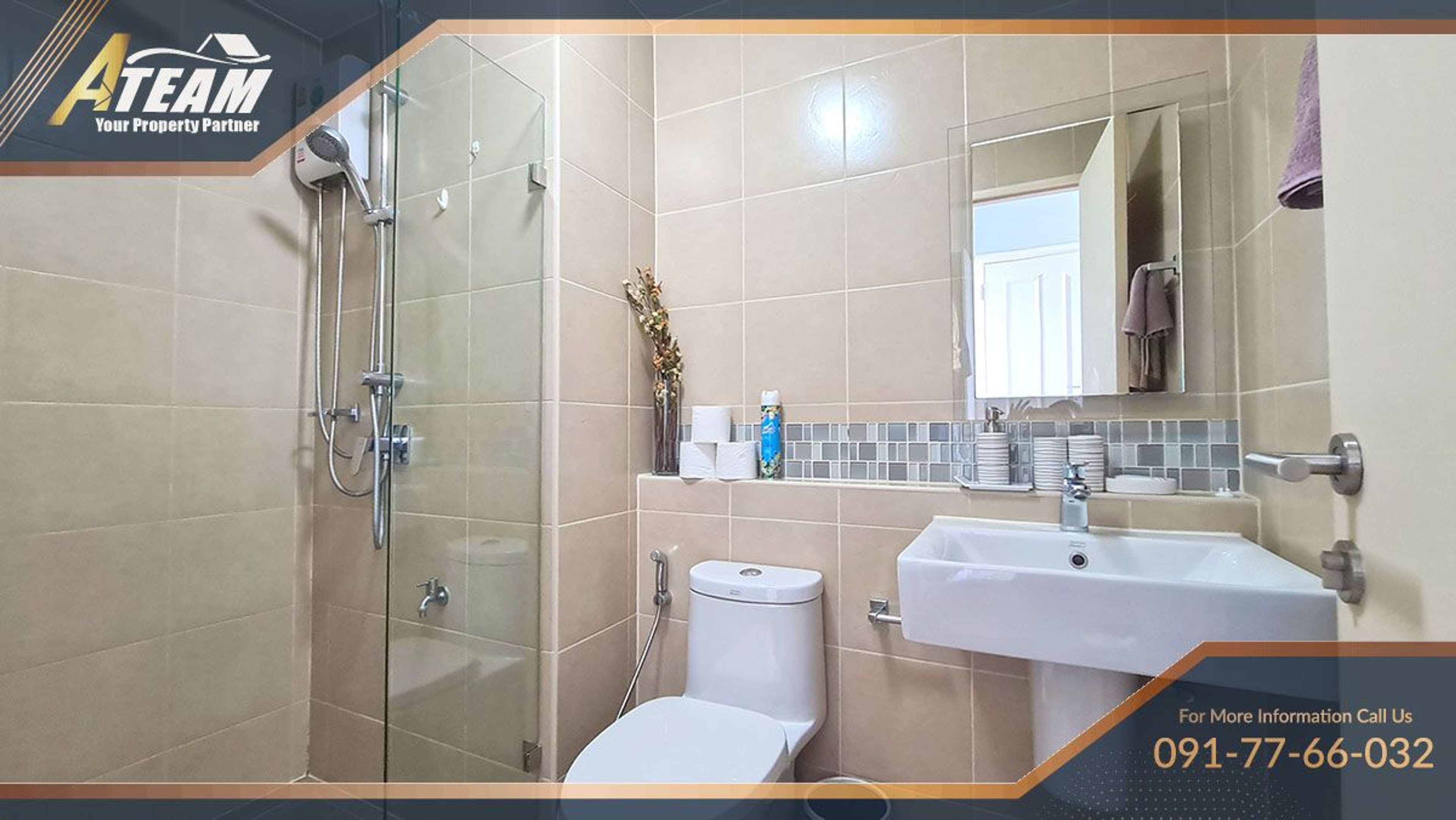2 Bedroom 2 Bathroom high floor condo for rent at Baan Kieng Fah  thumbnail 9