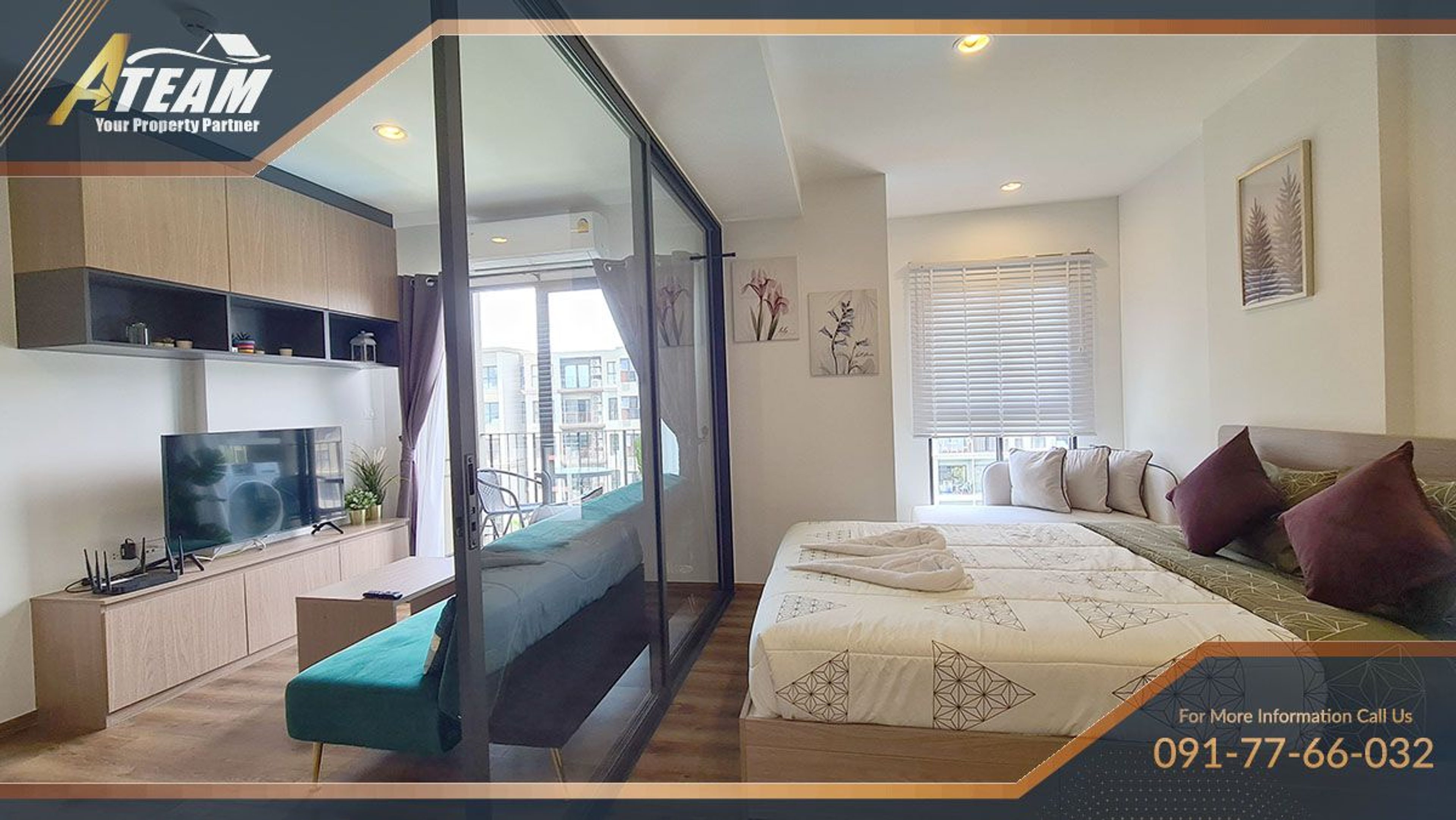 Apartment / Condo For Rent - - 1 Bedroom - 1 Bathroom - Price ฿18,000  thumbnail 14