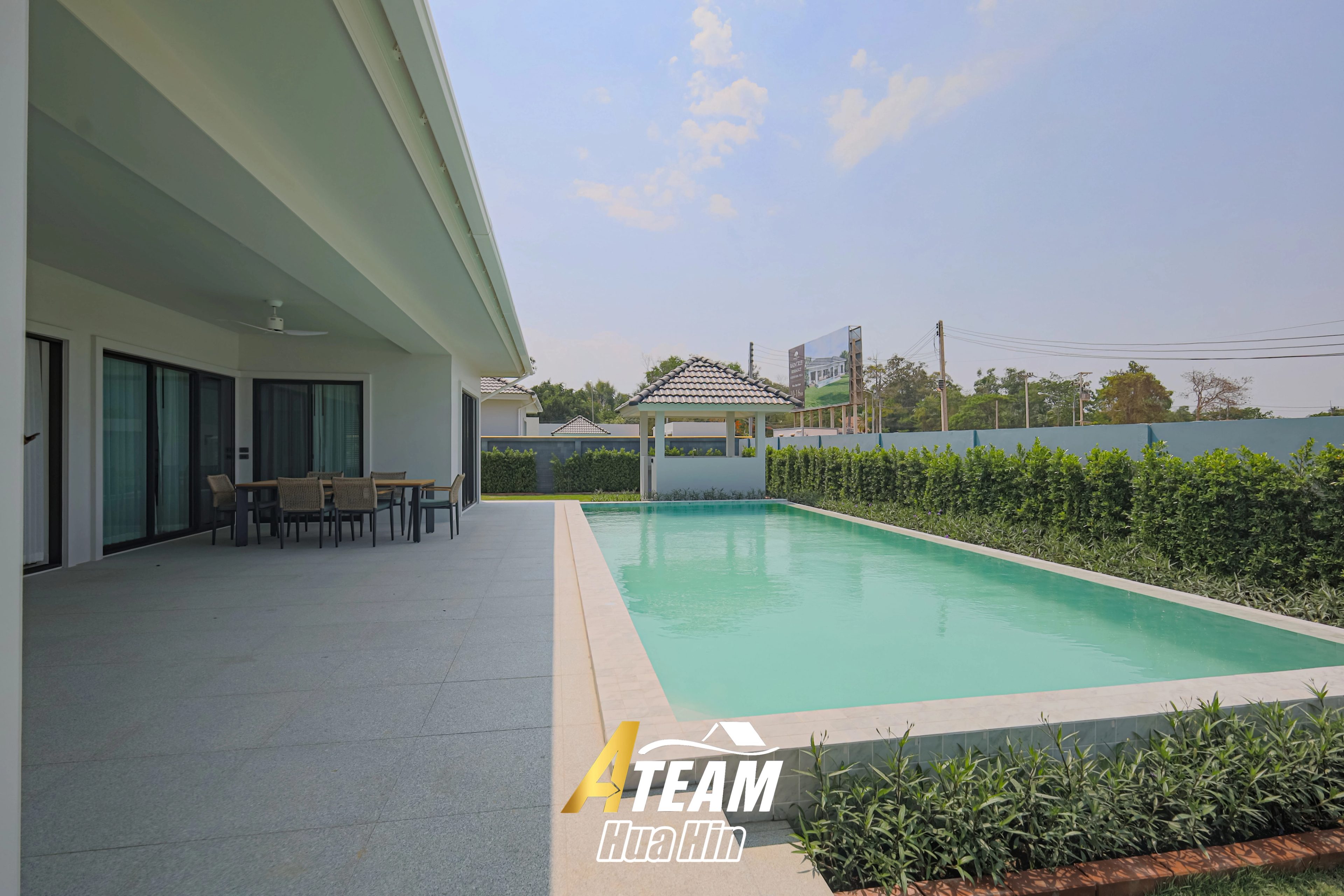 Modern 3-Bedroom Pool Villa at La Vallee Raintree Residence, Thap Tai thumbnail 6