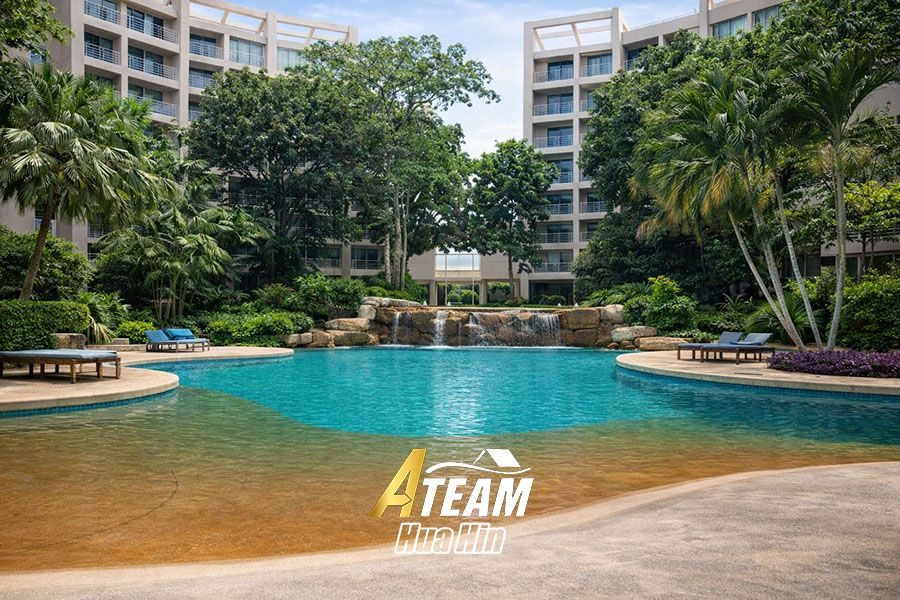 Beachfront 3-Bedroom Condominium for Rent at Baan Sansaran