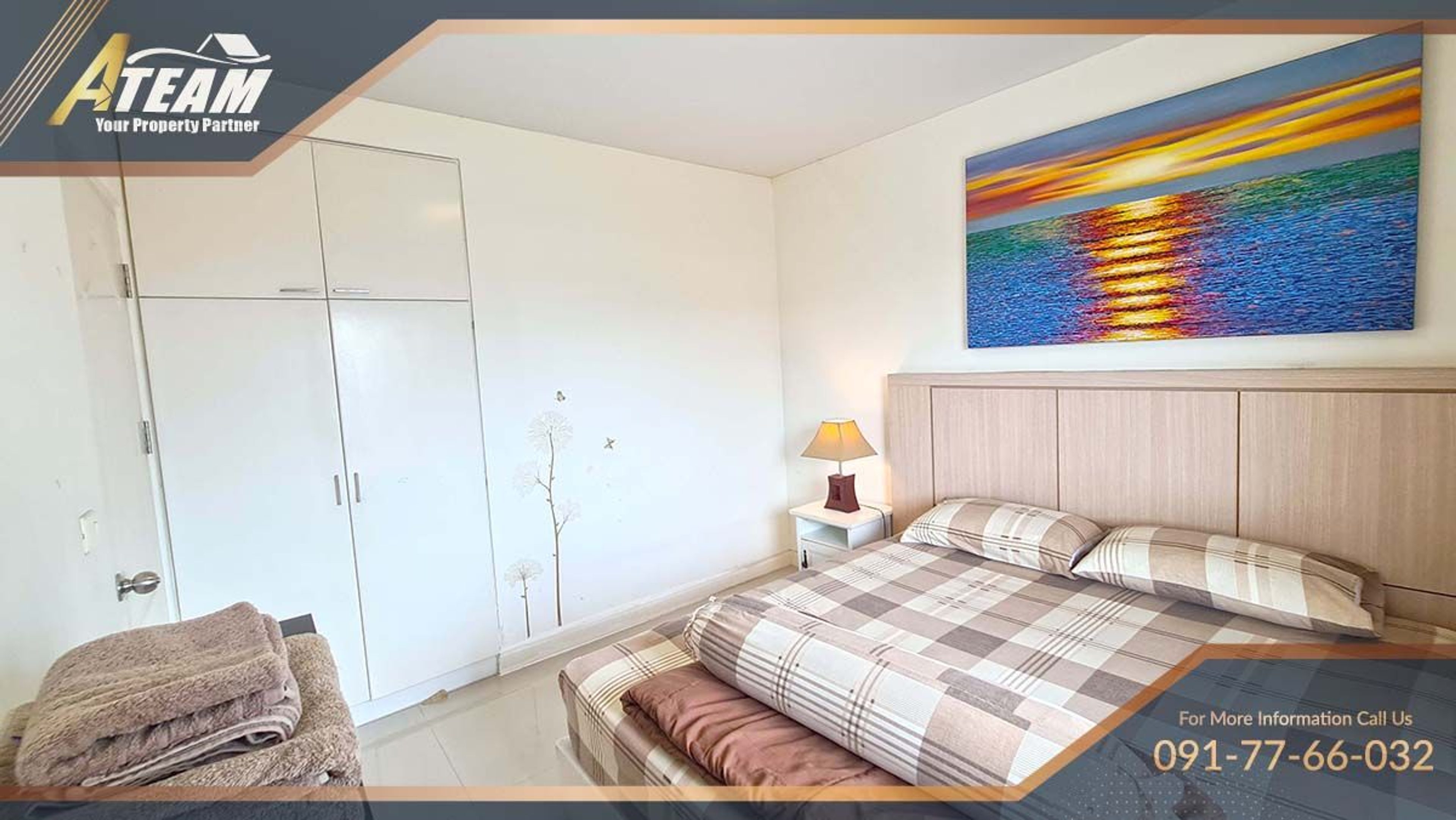 1 bedroom sea view 43 SQM condo in Flamme tree right City center thumbnail 11
