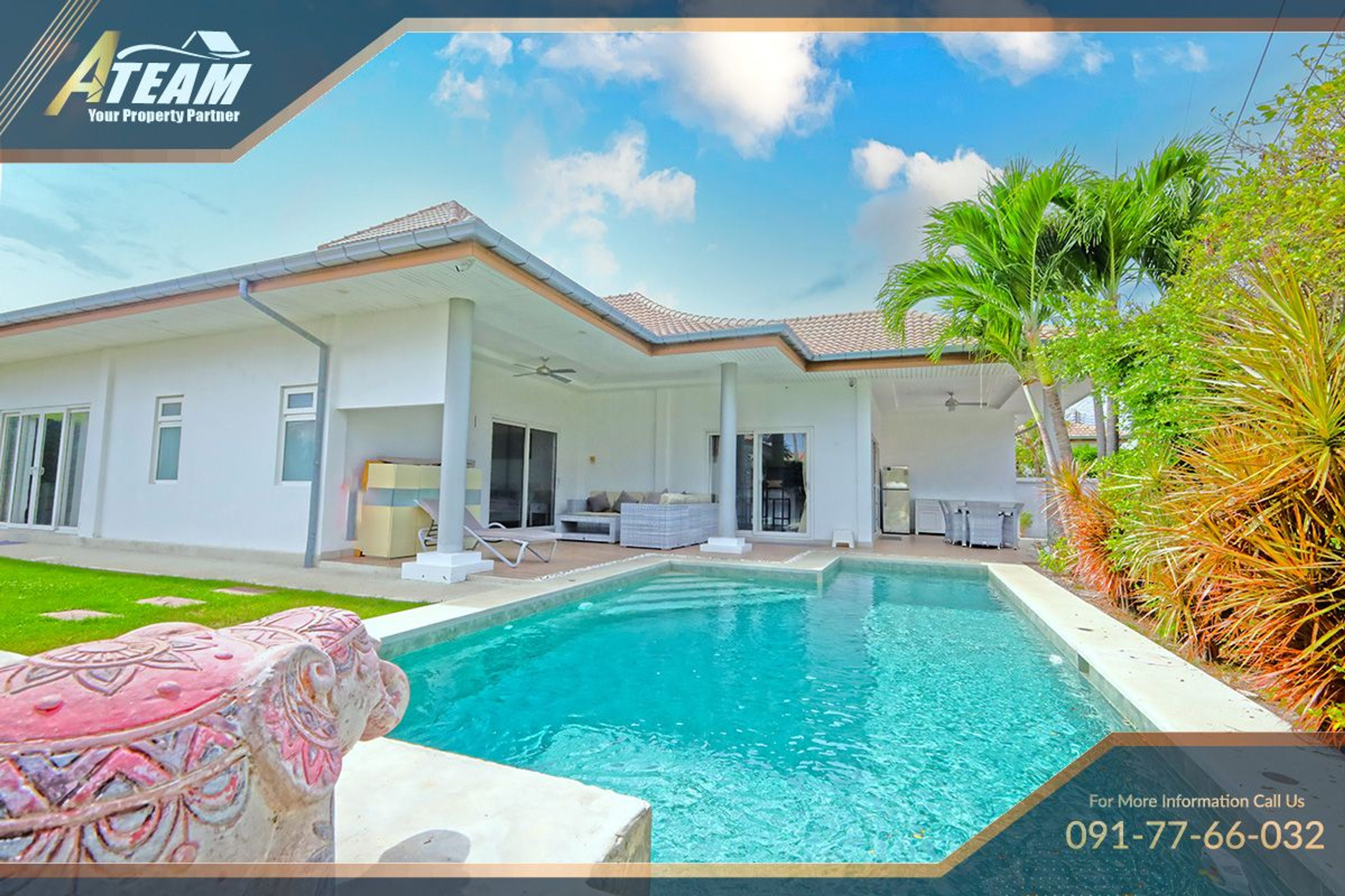 Luxurious 4-Bedroom Home in Mali Residences Hua Hin