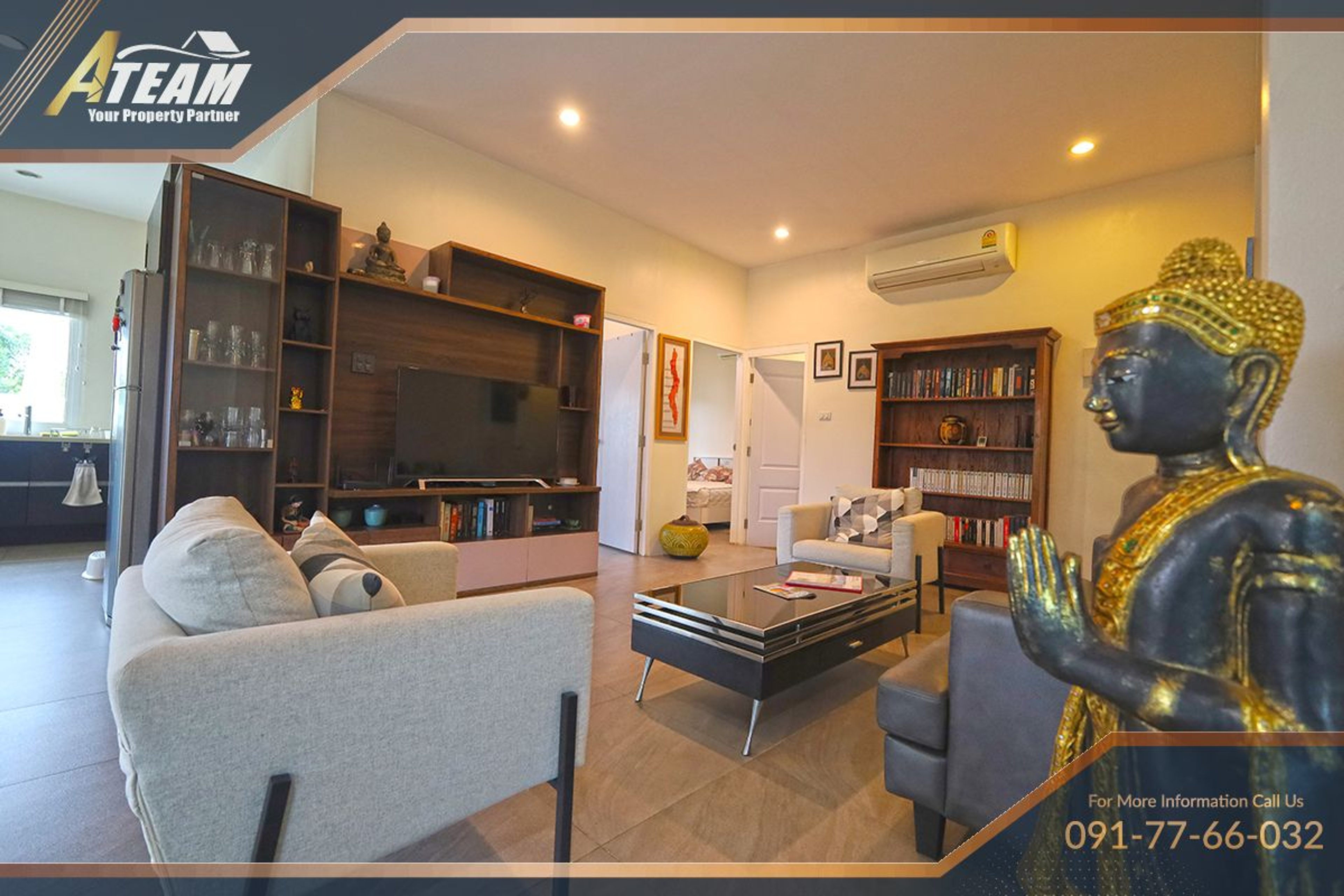 Corner 3-Bedroom Pool Villa for Sale – Orchid Paradise Homes, Hua Hin thumbnail 3