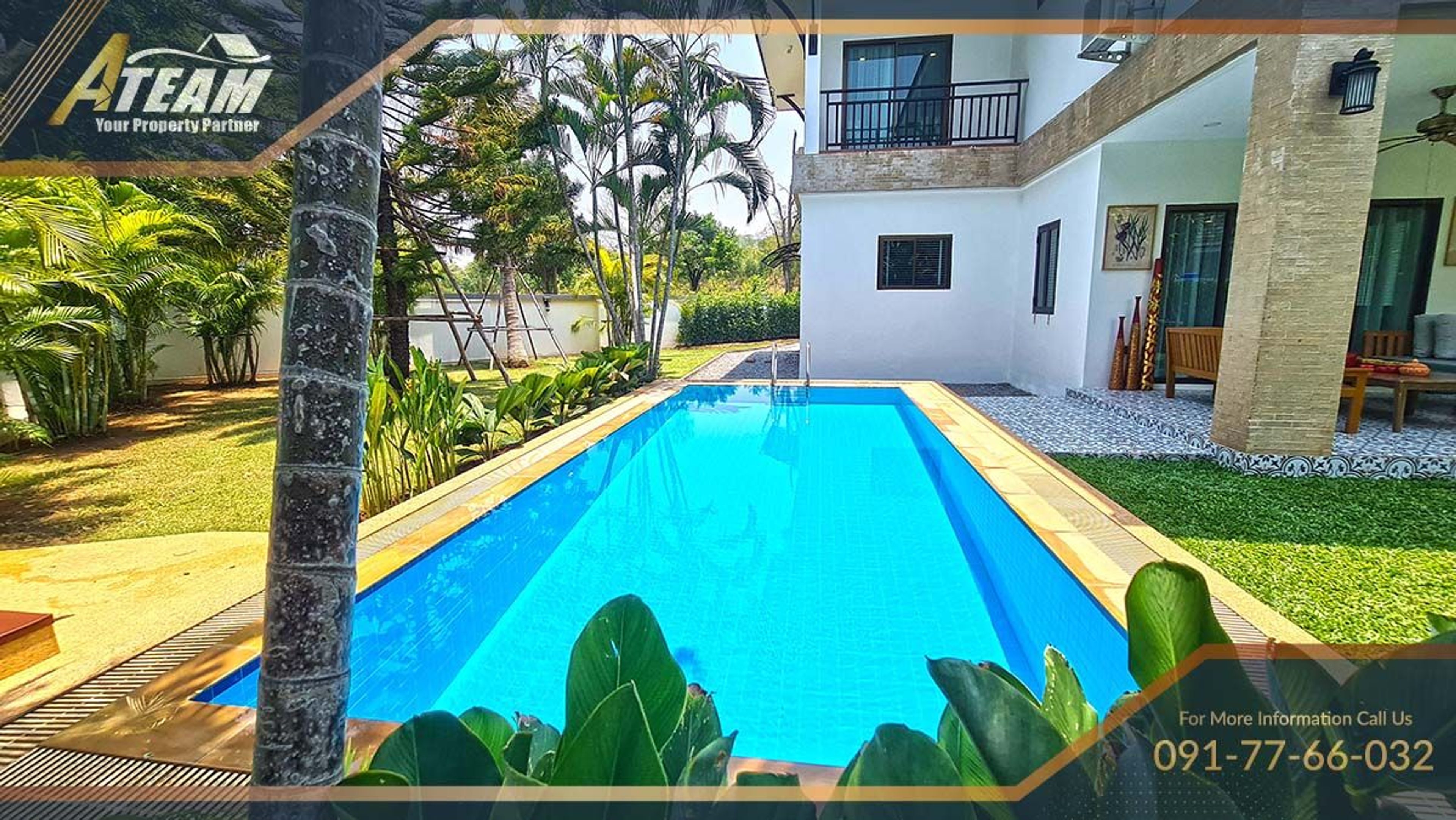 Beautifully renovated Contemporary corner plot house in Khao Tao thumbnail 60