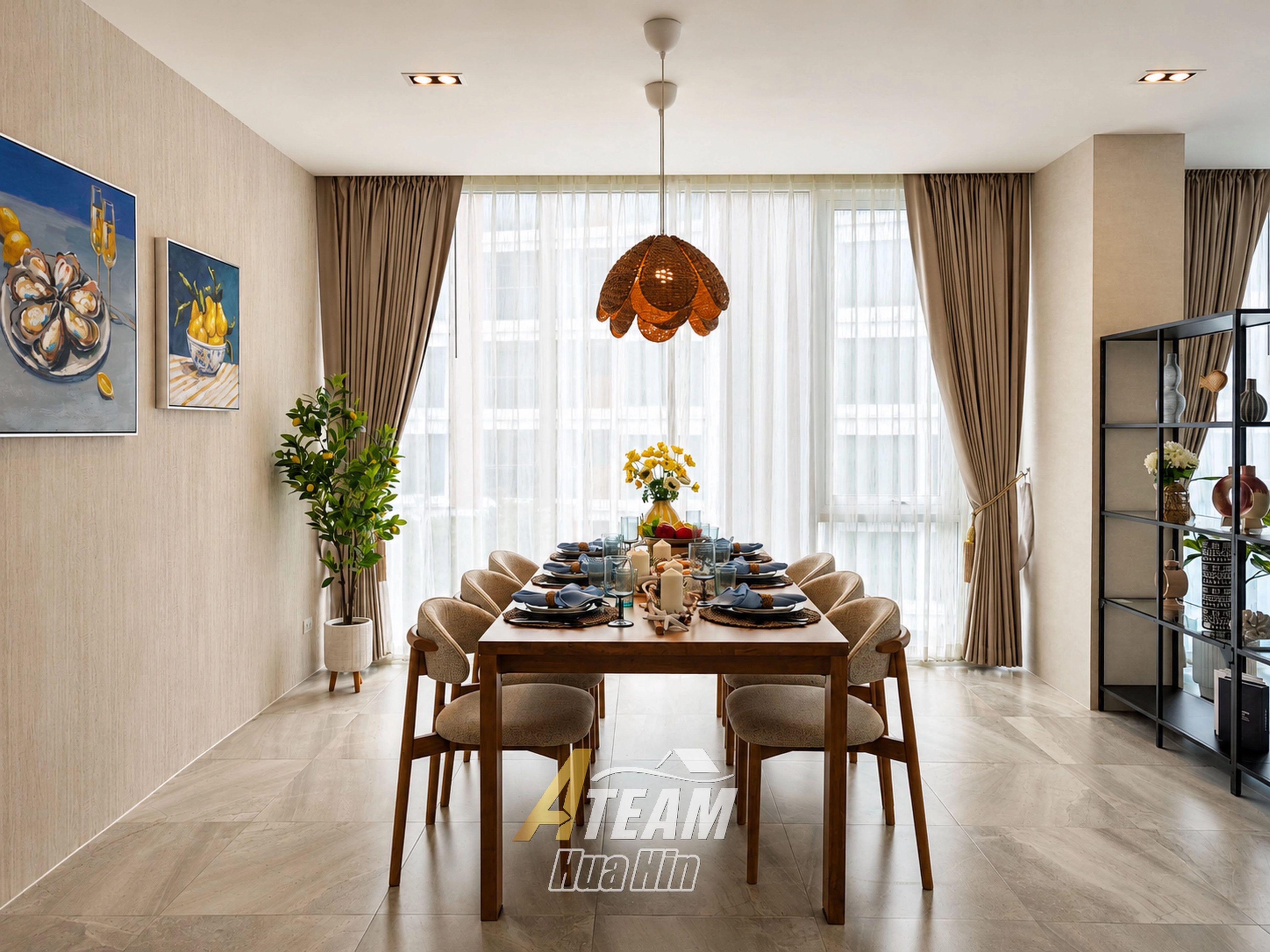 Stylish Sea View Condo with Exceptional Resort-Style Pools in Khao Takiab thumbnail 9