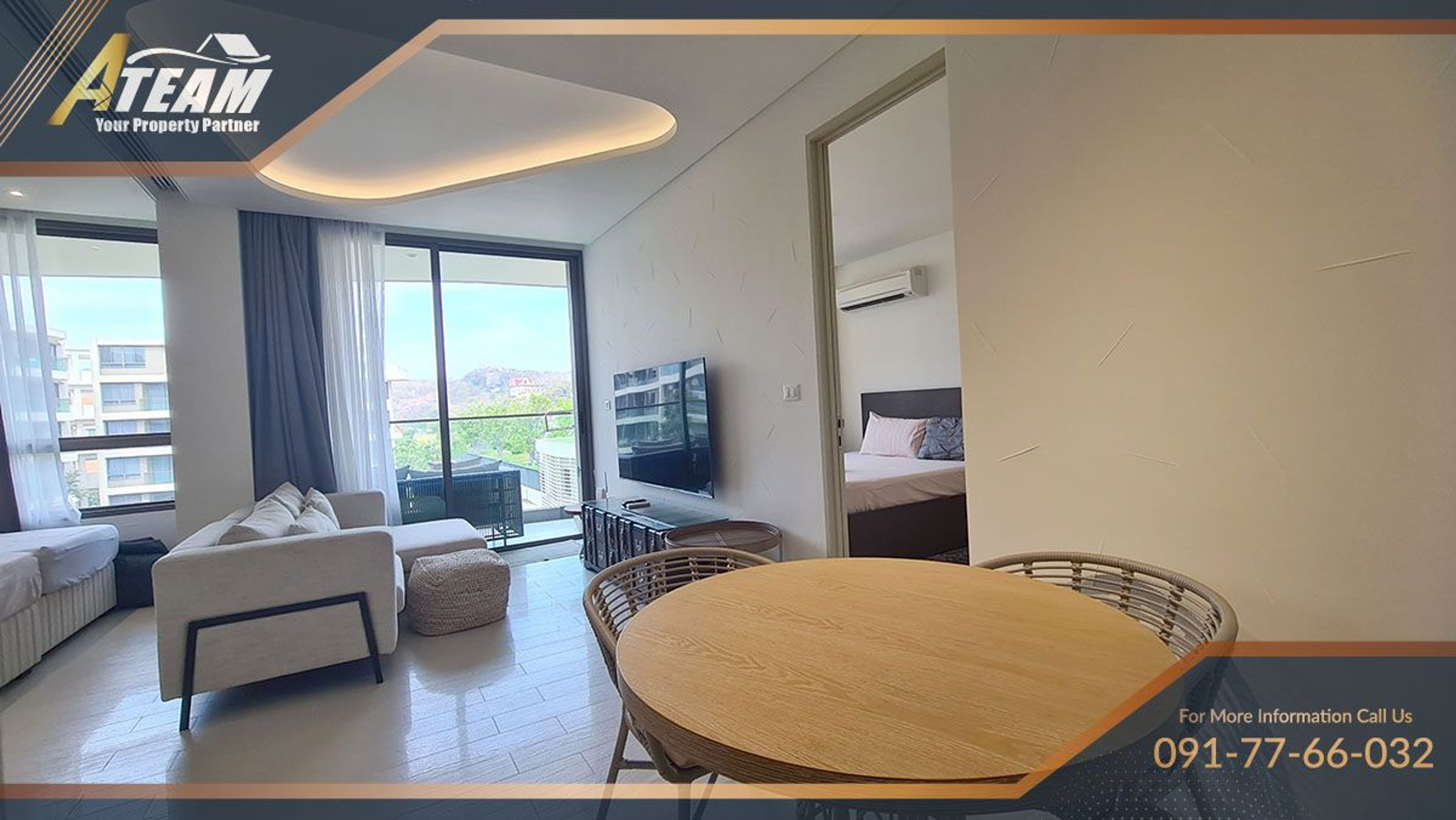 Apartment / Condo For Rent - - 2 Bedrooms - 2 Bathrooms - Price ฿45,00