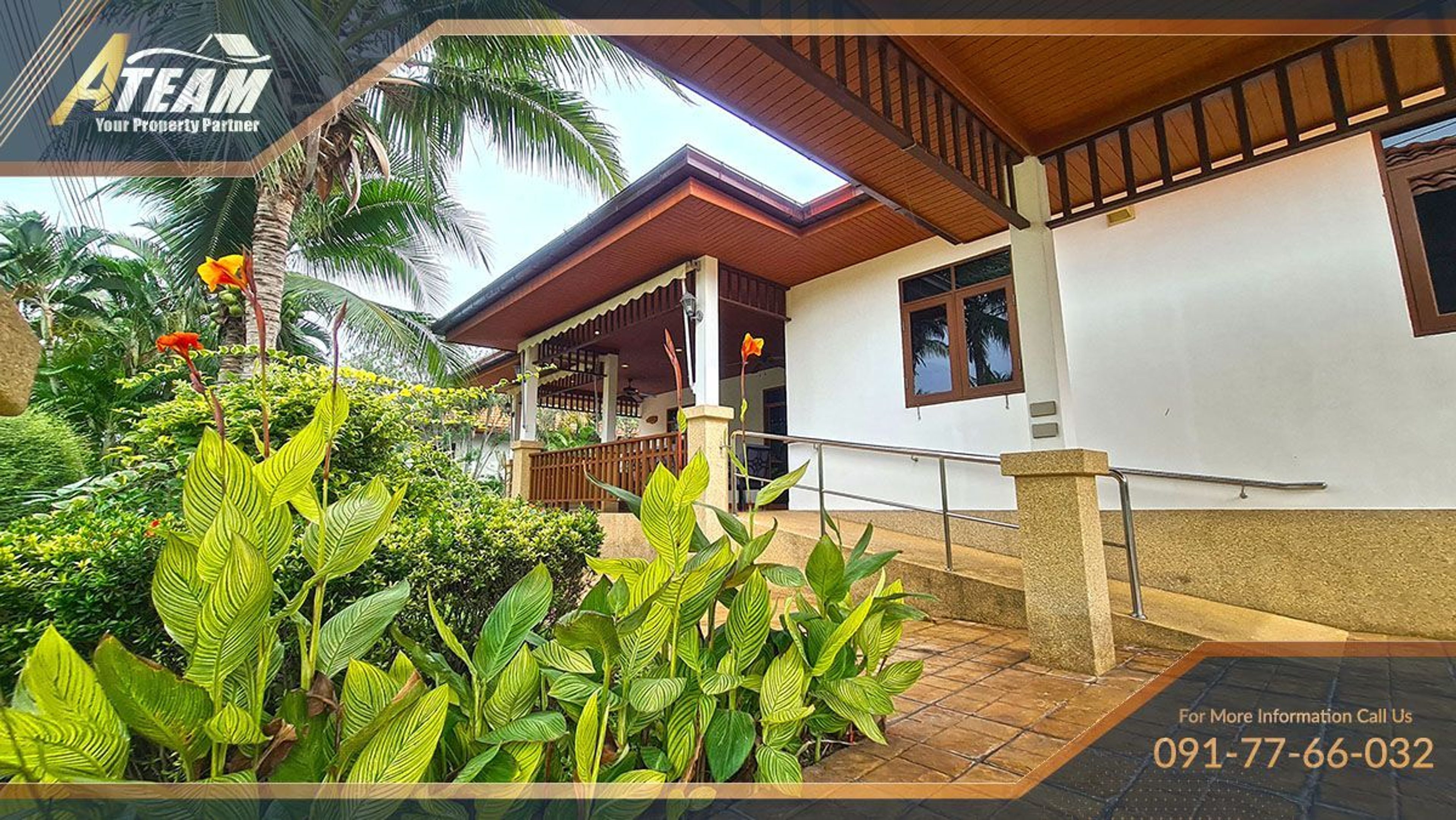 Charming house for sale overlooking the Khao Tao Mountains  thumbnail 34