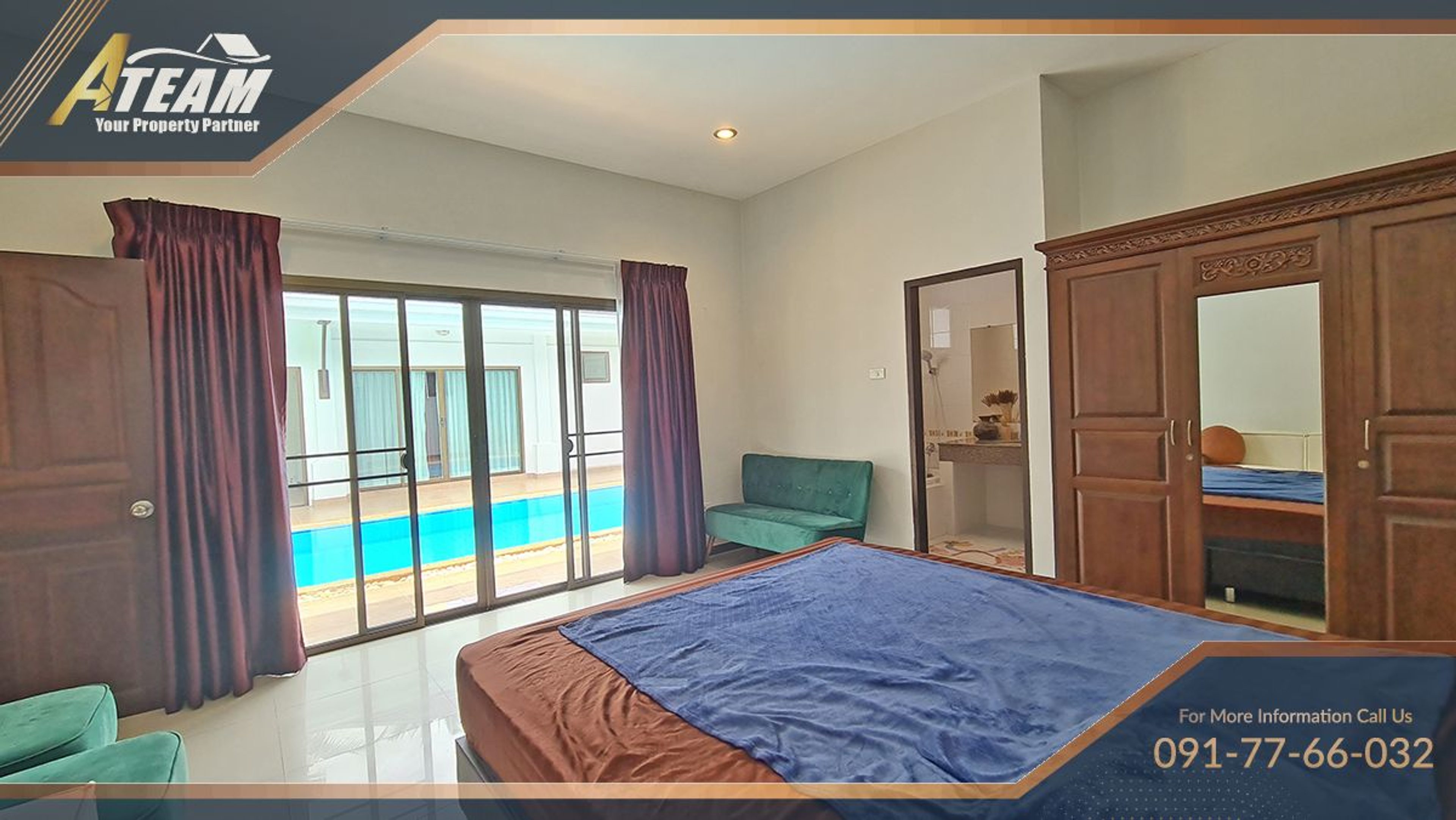 Beautiful Garden Pool Villa for Sale in Khao Tao, Hua Hin thumbnail 47