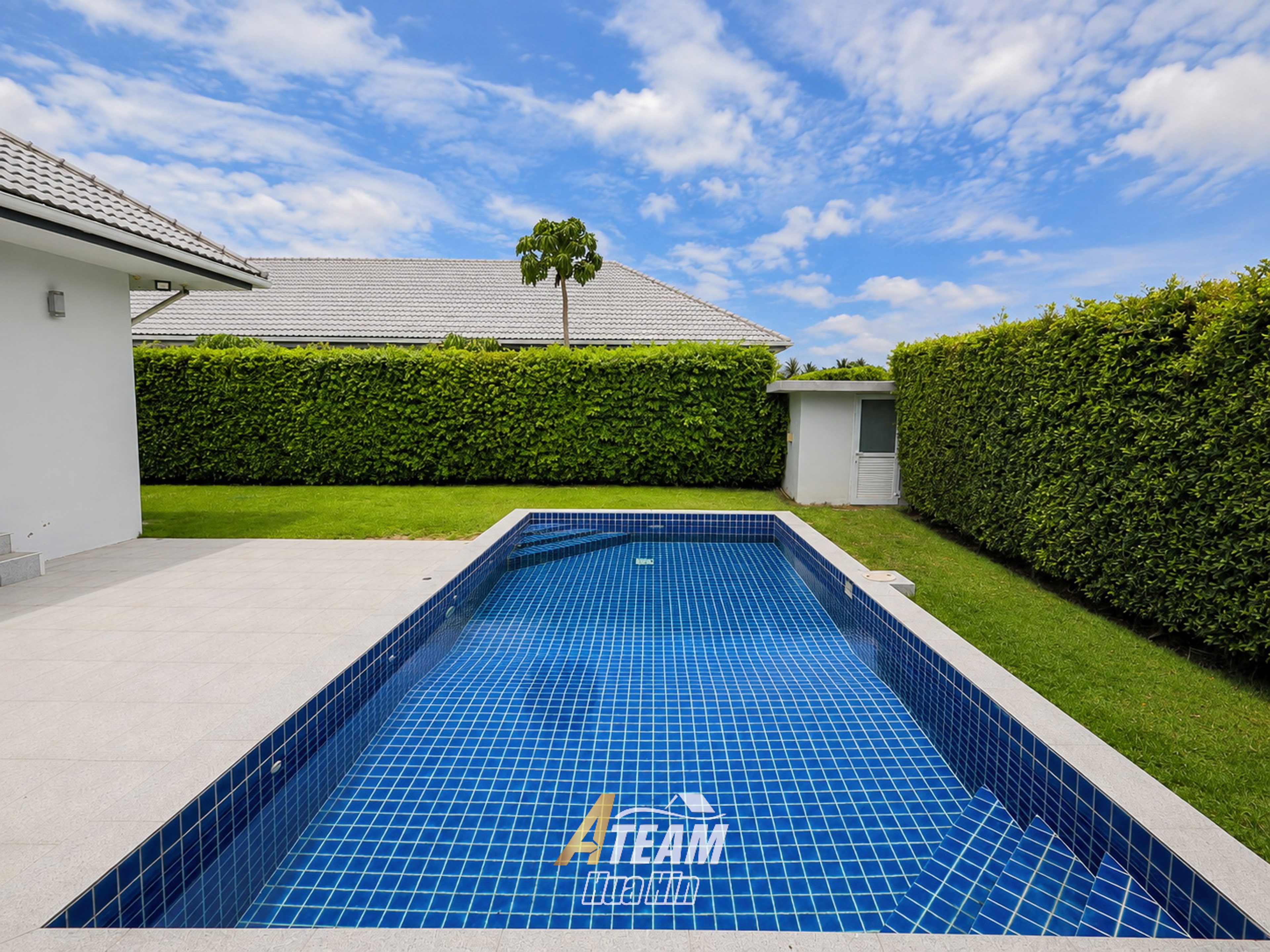 For rent 3 bed pool villa with mountain view Khao Tao, Hua Hin thumbnail 24