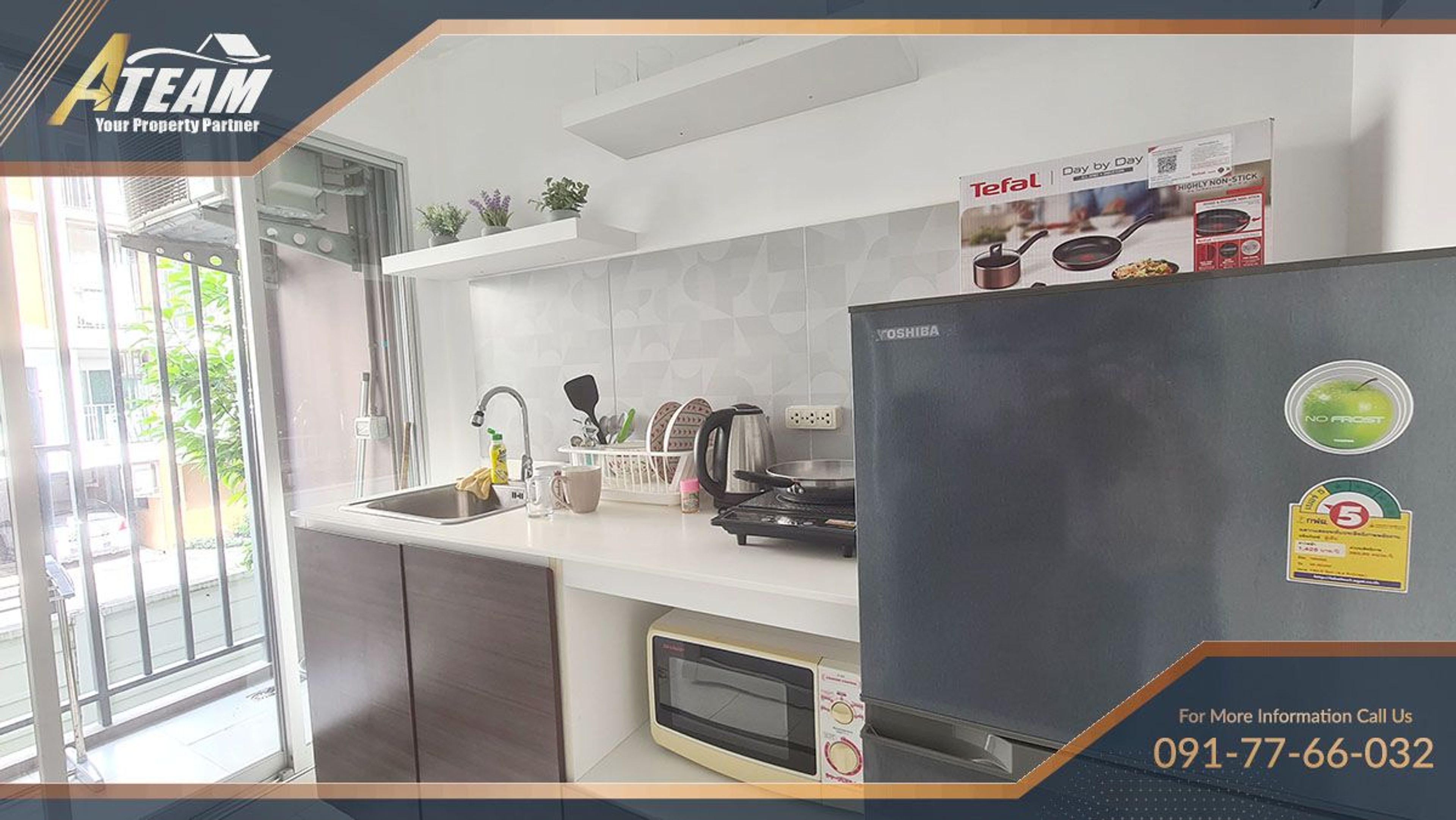 Apartment / Condo For Rent - - 1 Bedroom - 1 Bathroom - Price ฿13,000  thumbnail 4