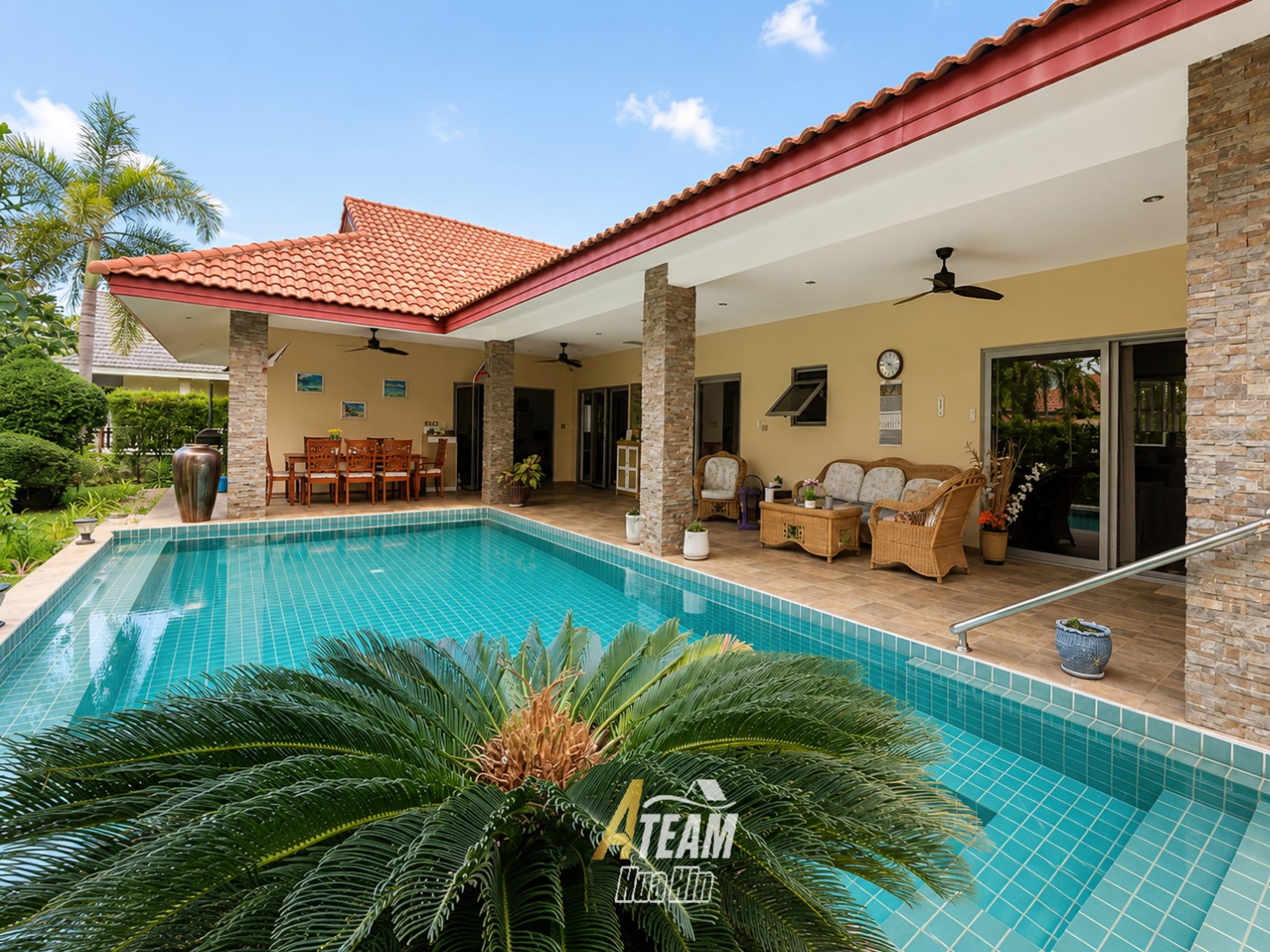3 Bedroom pool villa for rent at Wijittra in HIn lek fai  thumbnail 37