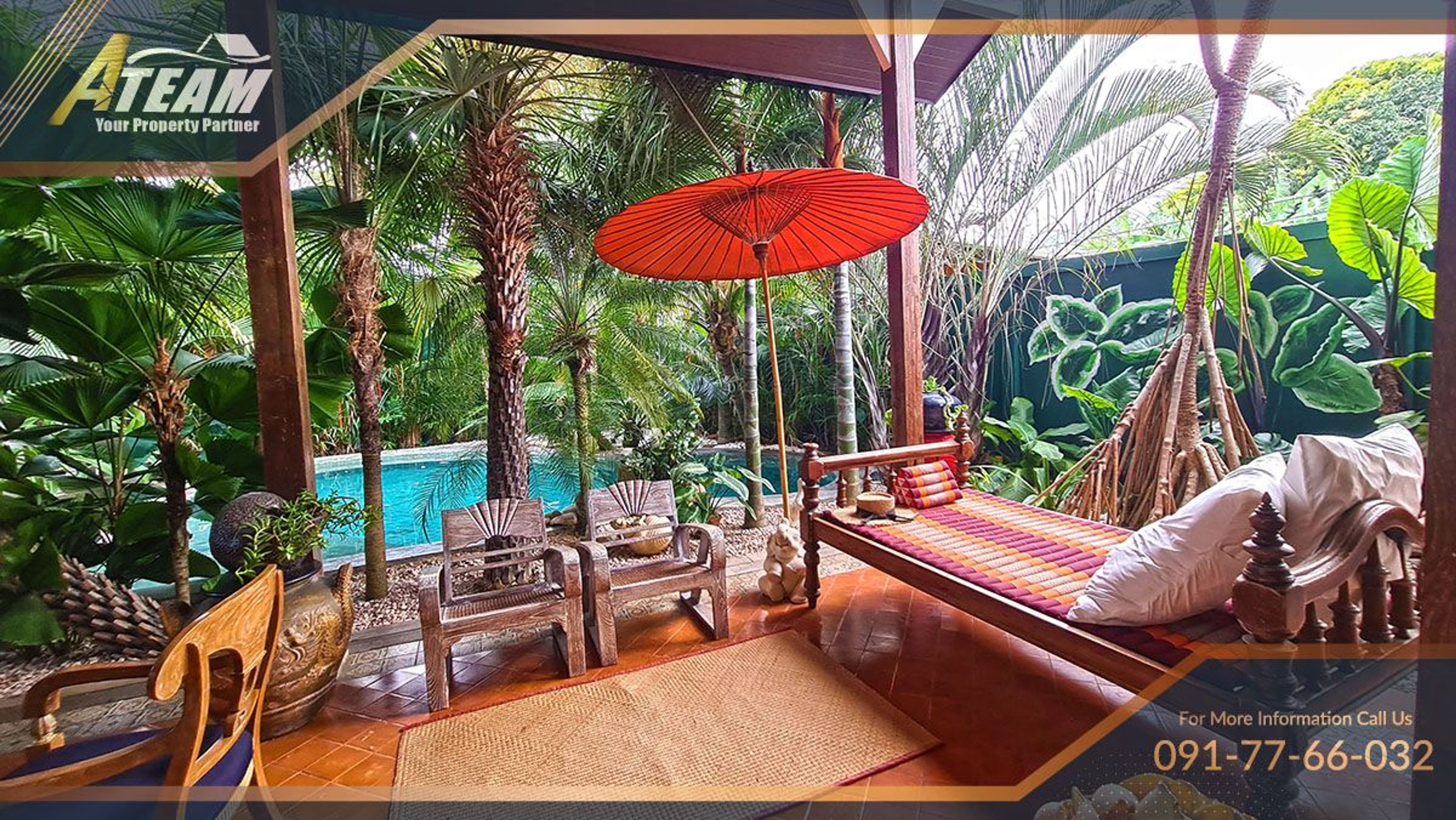 Unique, Artistic, secret and private house near Kao Tao Lake thumbnail 6