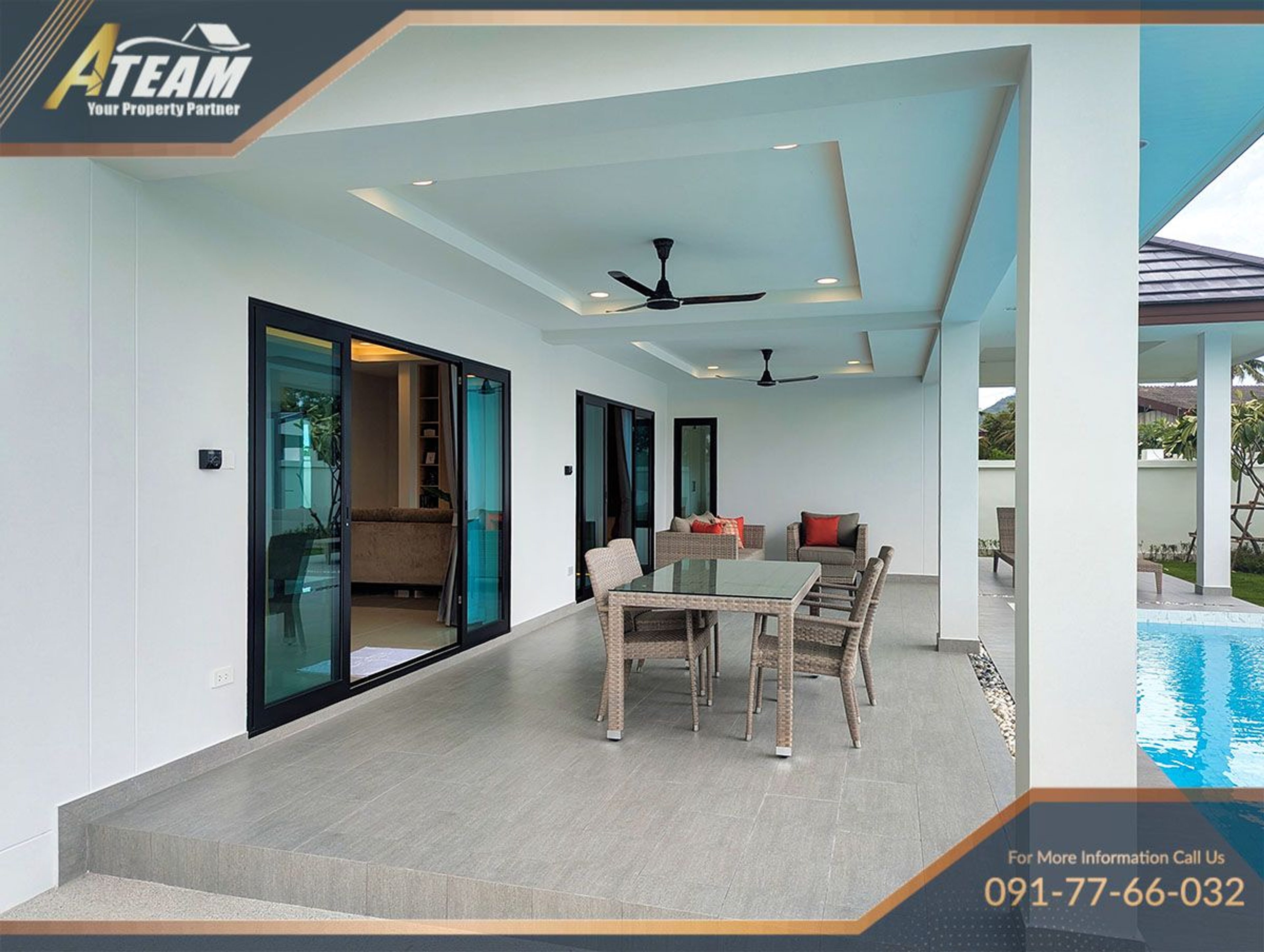 Modern 3 Bed 2 Bath  Pool Villa in convientient location (Type B)  thumbnail 25