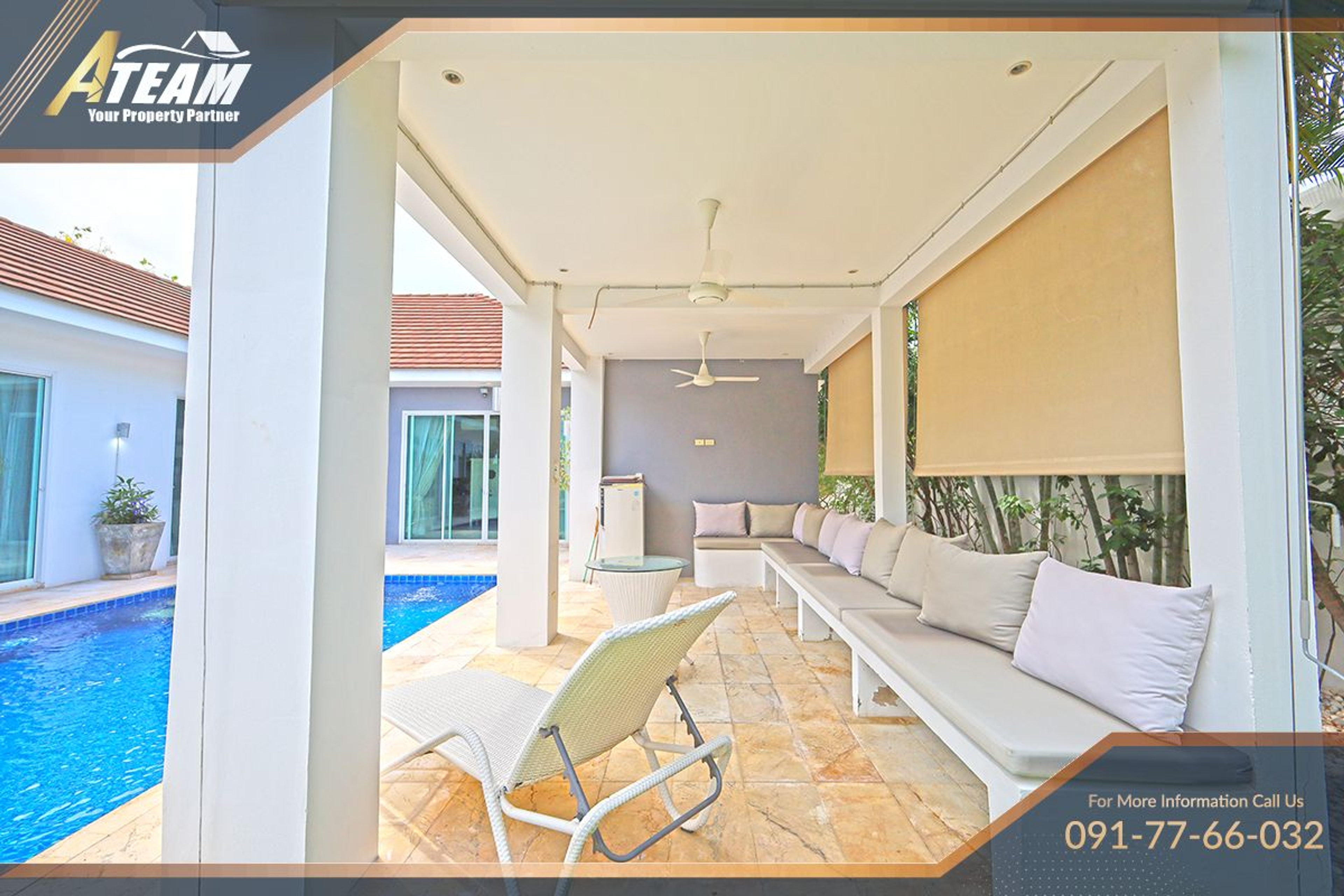 Modern 3-Bedroom Pool Villa with Mountain Views – White Stone Villas, thumbnail 4