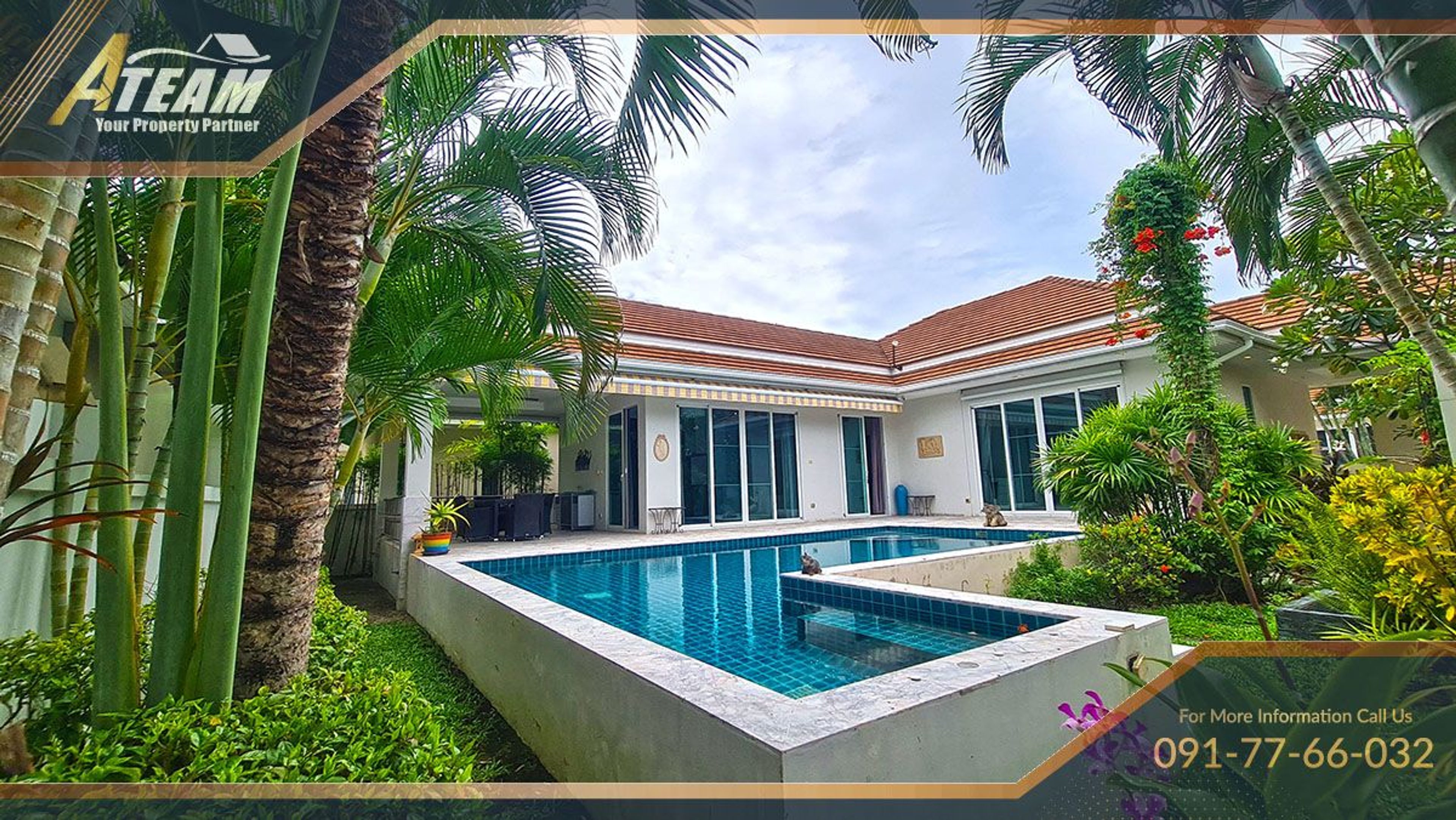 House / Villa For Rent - - 3 Bedrooms - 3 Bathrooms - Price ฿47,000 - 