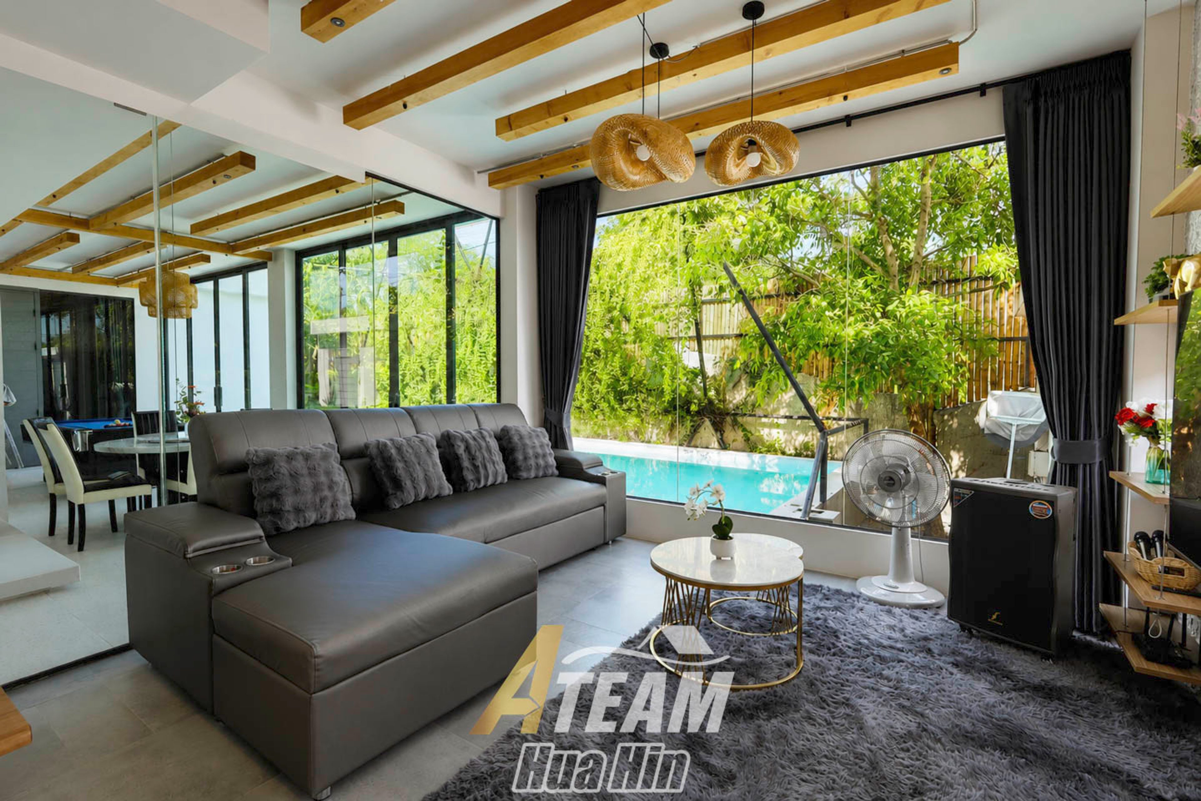 Exclusive 3-Bedroom Pool Villa with Sauna & Outdoor Bathtub – Hua Hin thumbnail 4