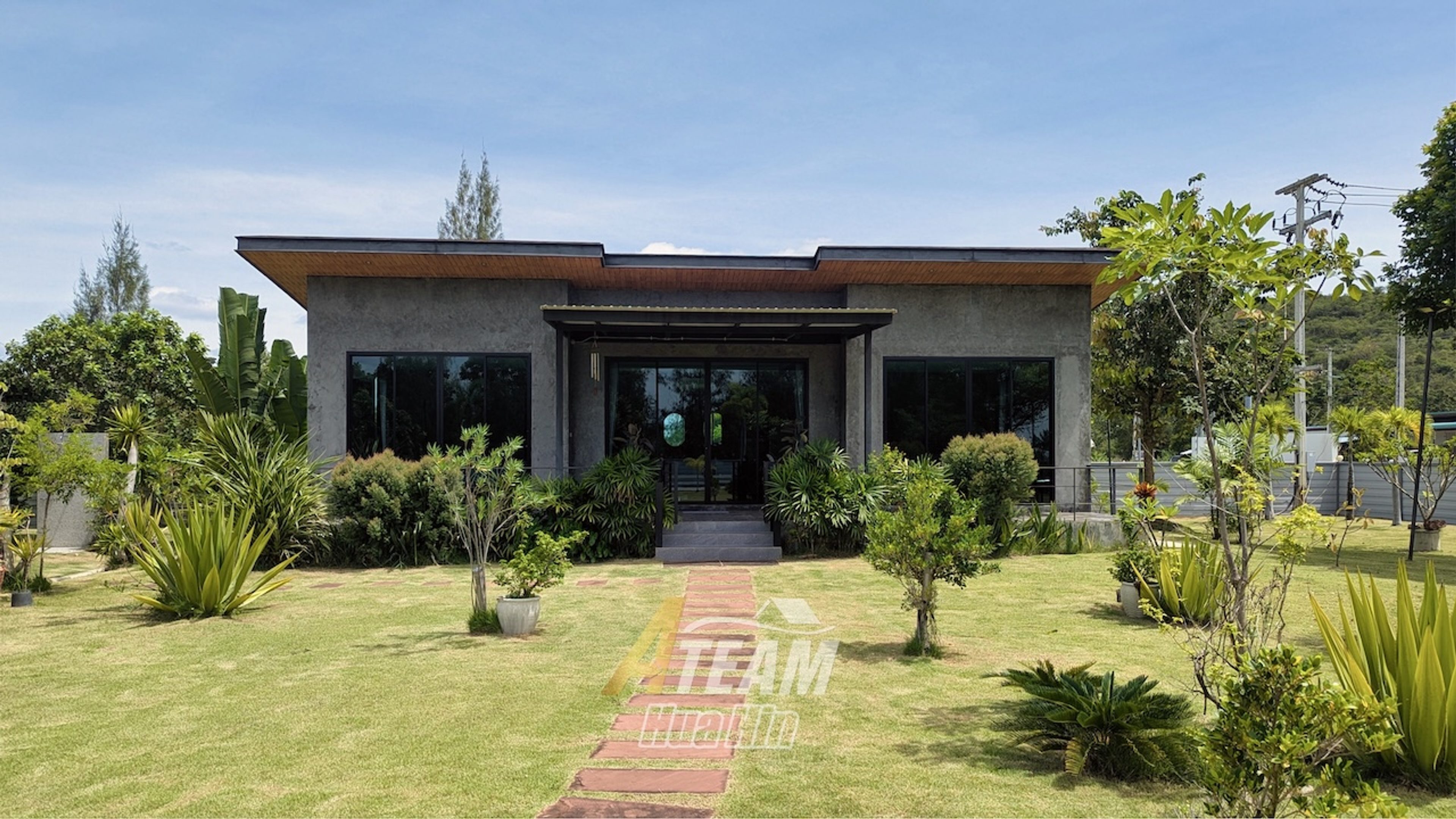 Modern Pool Villa Estate with Guesthouse, Organic Farm & Mountain View thumbnail 21
