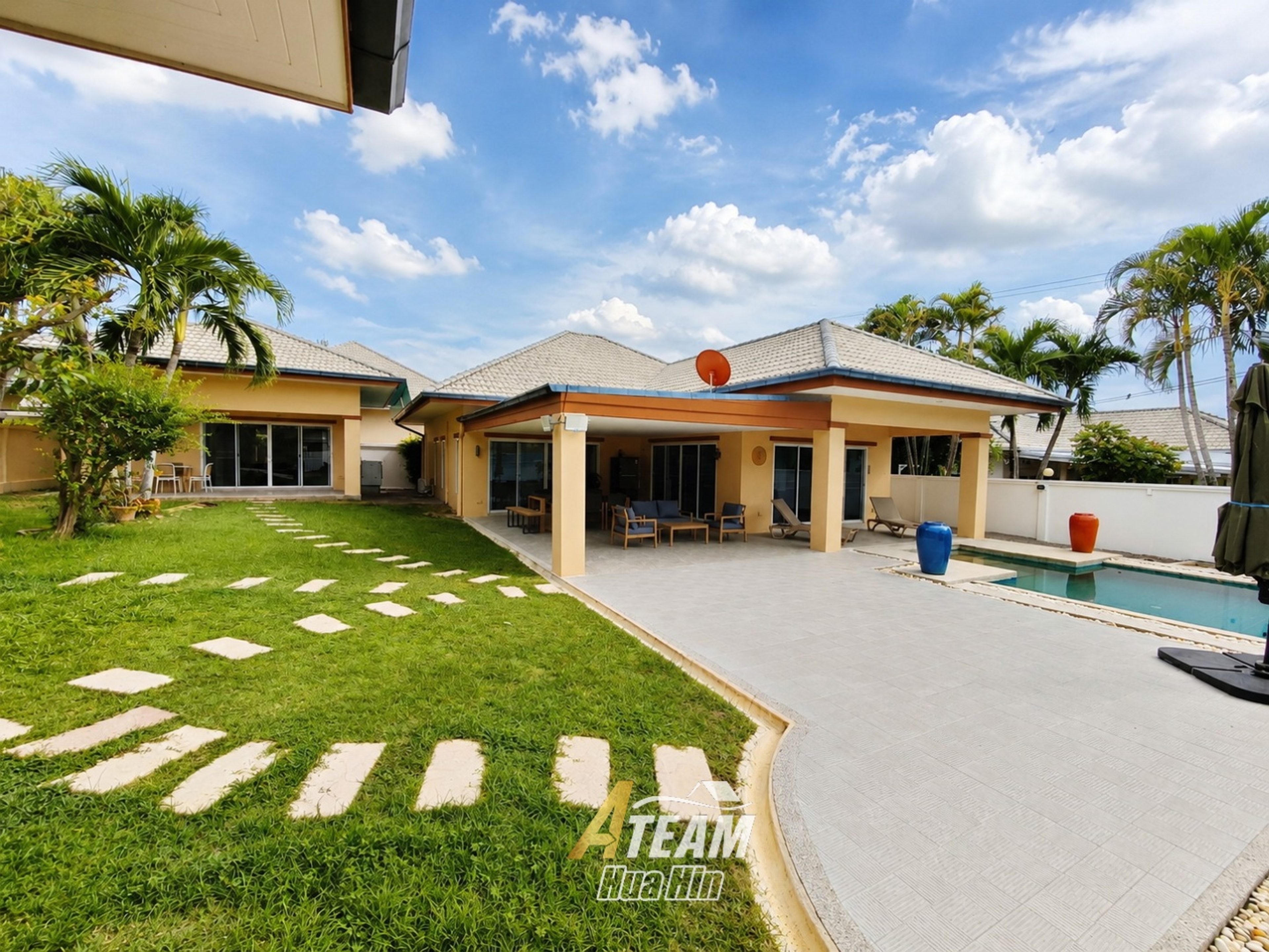  FOR RENT | Where Comfort Meets Tropical Living | 4-Bedroom Pool Villa | Gold Village, Hua Hin Soi 88 thumbnail 23