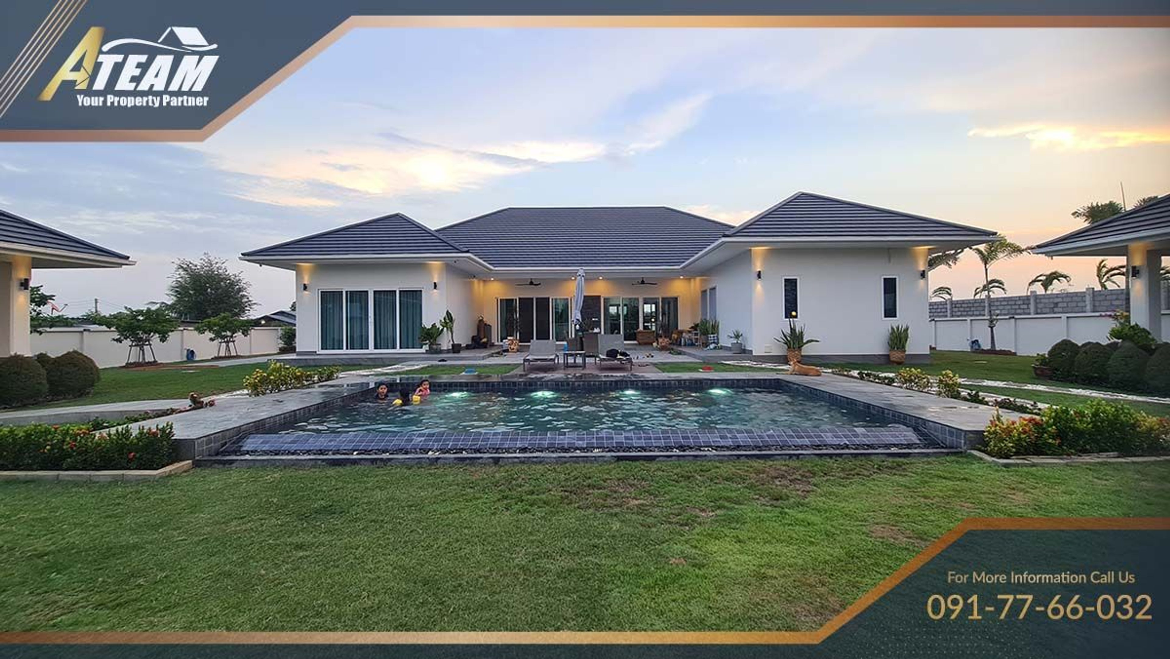 Luxury 5 bedrooms pool villa on 2 rais surrounded by mountains thumbnail 54