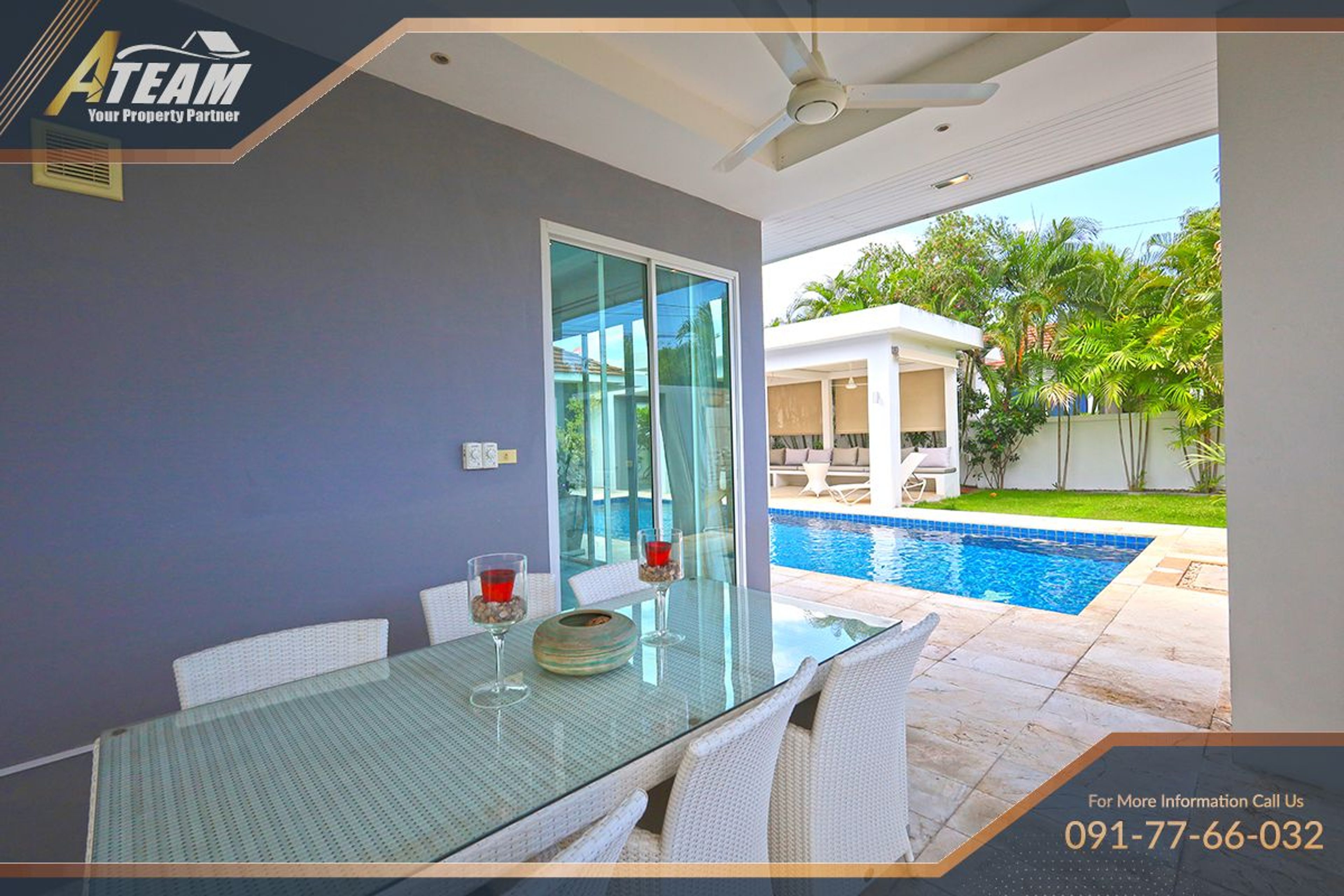 Modern 3-Bedroom Pool Villa with Mountain Views – White Stone Villas, thumbnail 7