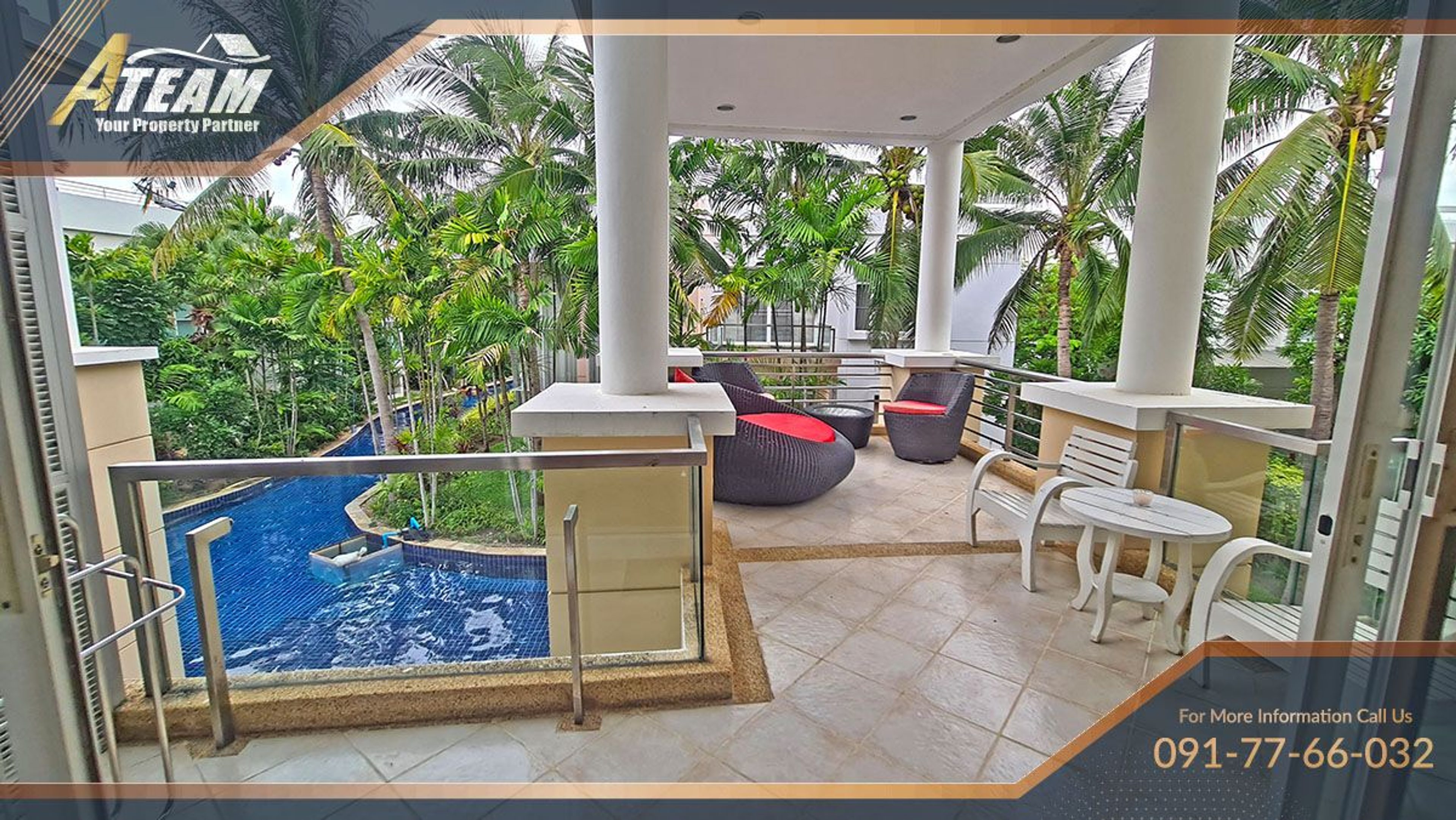 Apartment / Condo For Rent - - 2 Bedrooms - 2 Bathrooms - Price ฿35,00 thumbnail 4