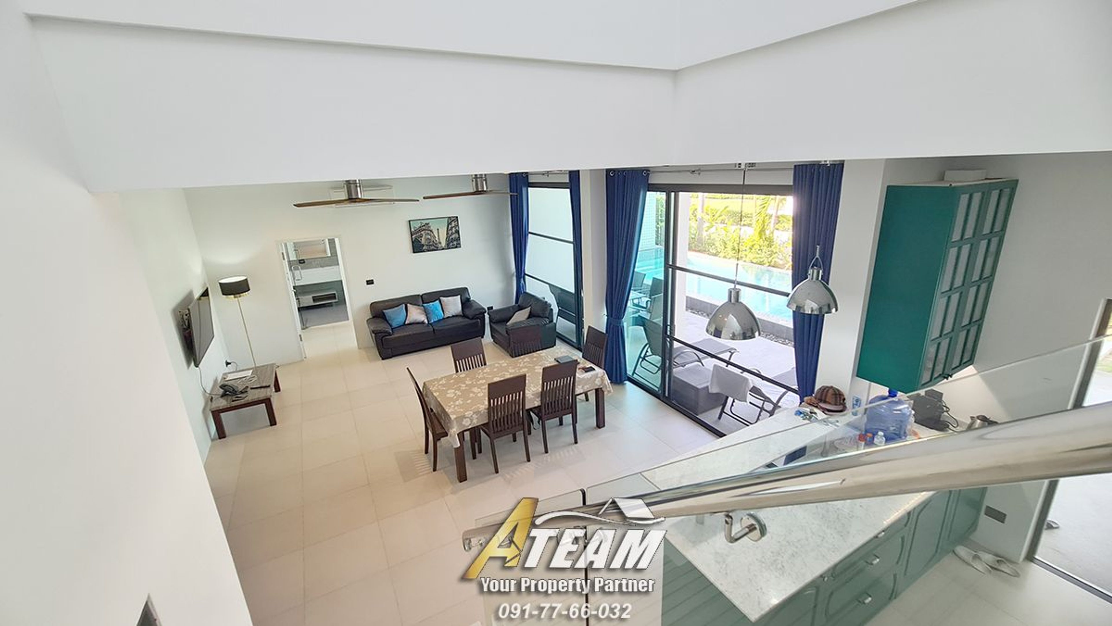 Modern 3 bedroom pool villa In La Lua resort thumbnail 23