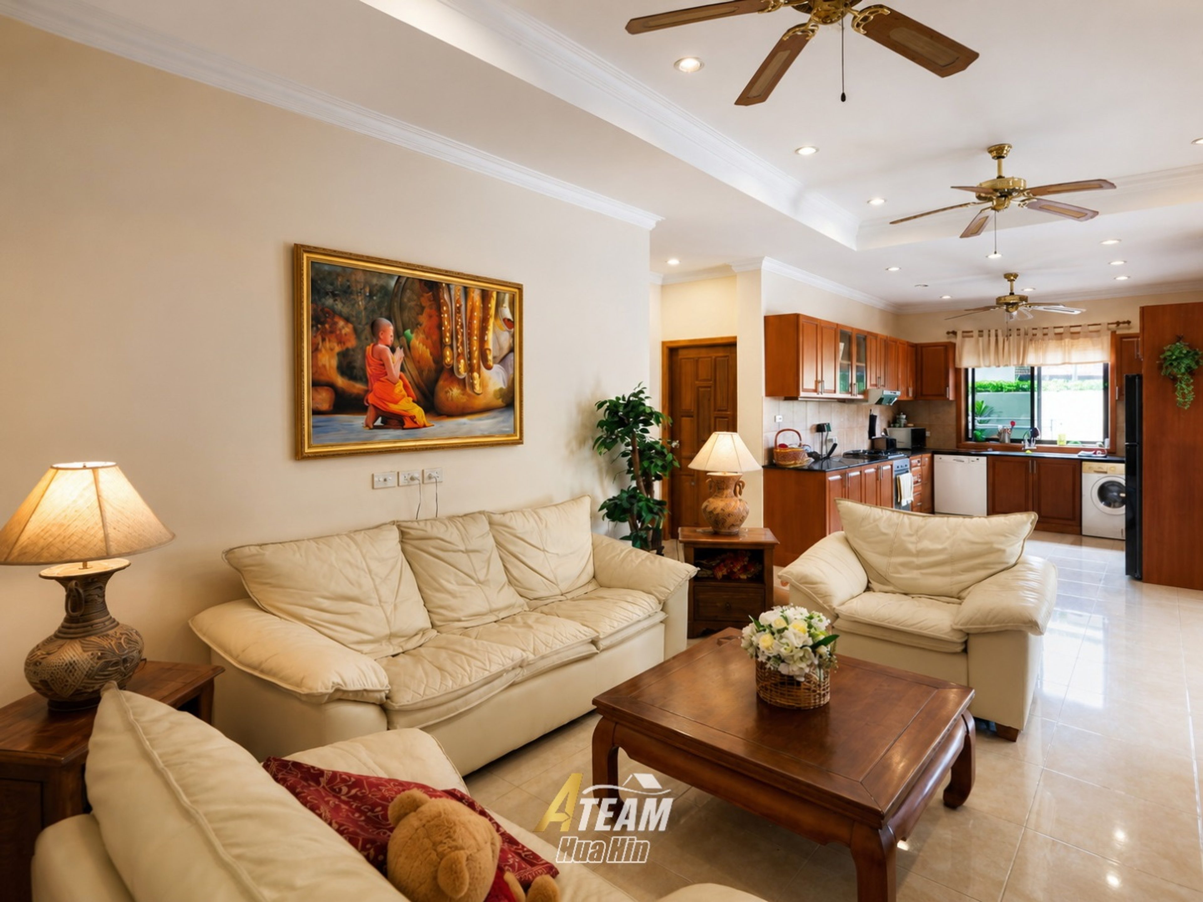 For Rent Elegant 3-Bedroom Pool Villa on Large Plot – Prime Soi 114, Hua Hin thumbnail 2
