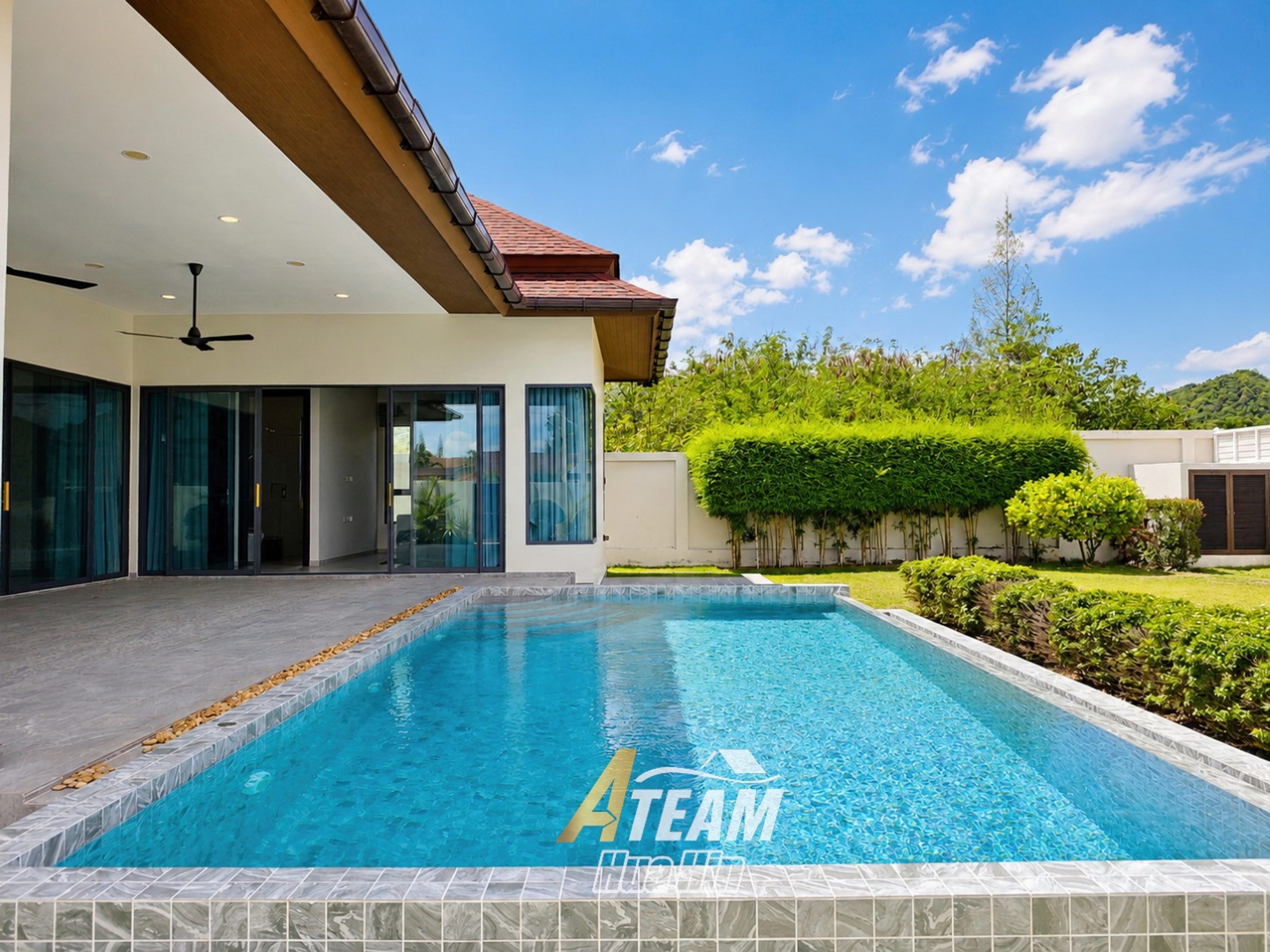 New 3-Bedroom Pool Villa  for rent  in Black Mountain thumbnail 4