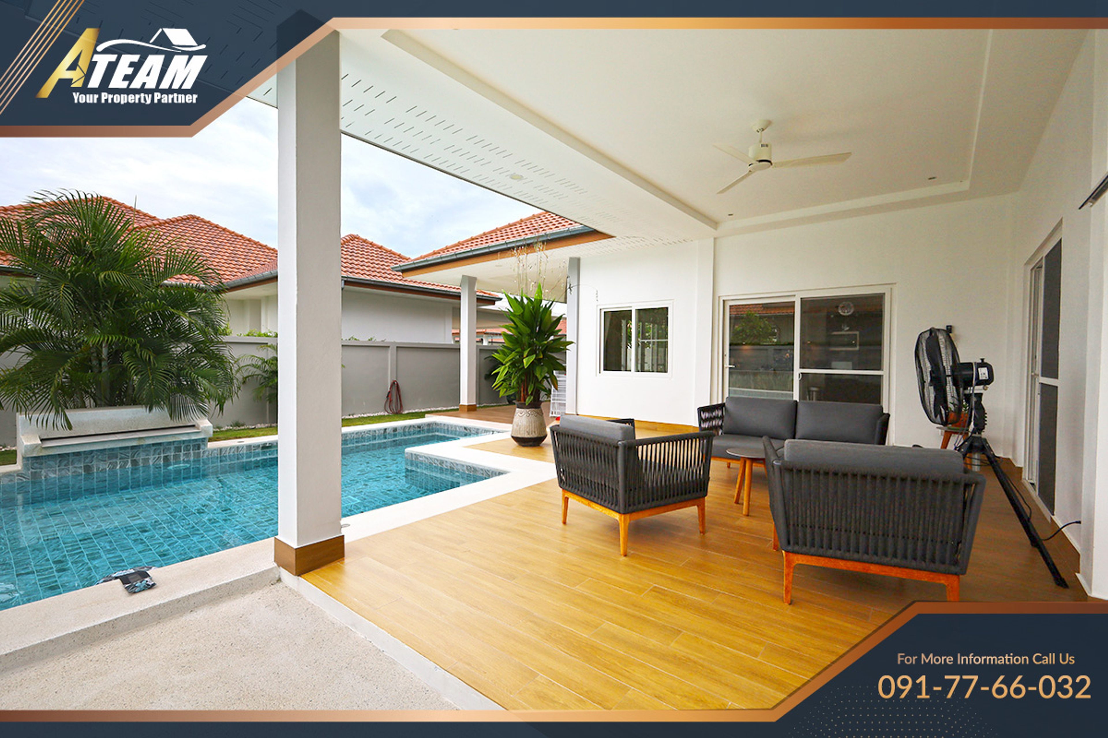 Modern 3 Bed 2 Bath Pool Villa at Mali Lotus thumbnail 2