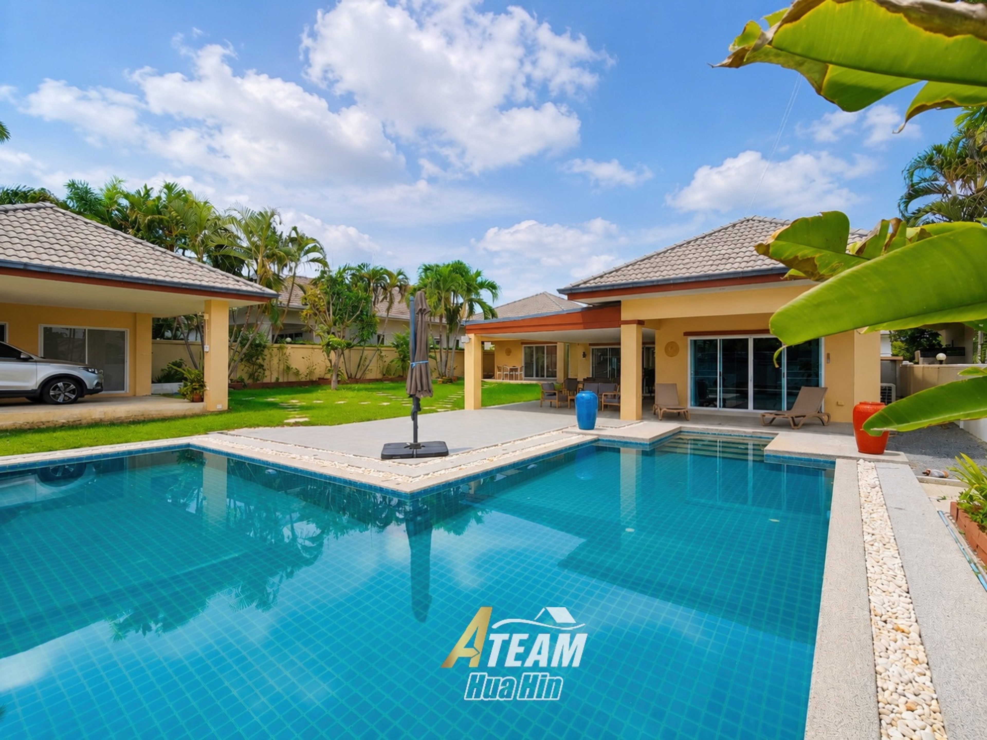  FOR RENT | Where Comfort Meets Tropical Living | 4-Bedroom Pool Villa | Gold Village, Hua Hin Soi 88