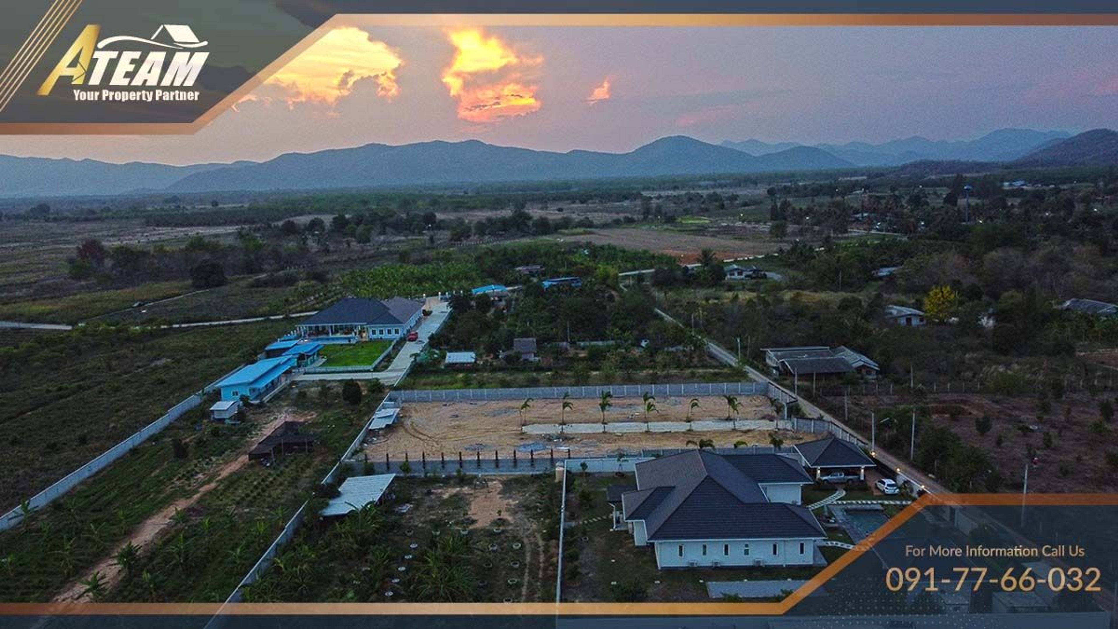 Luxury 5 bedrooms pool villa on 2 rais surrounded by mountains thumbnail 3