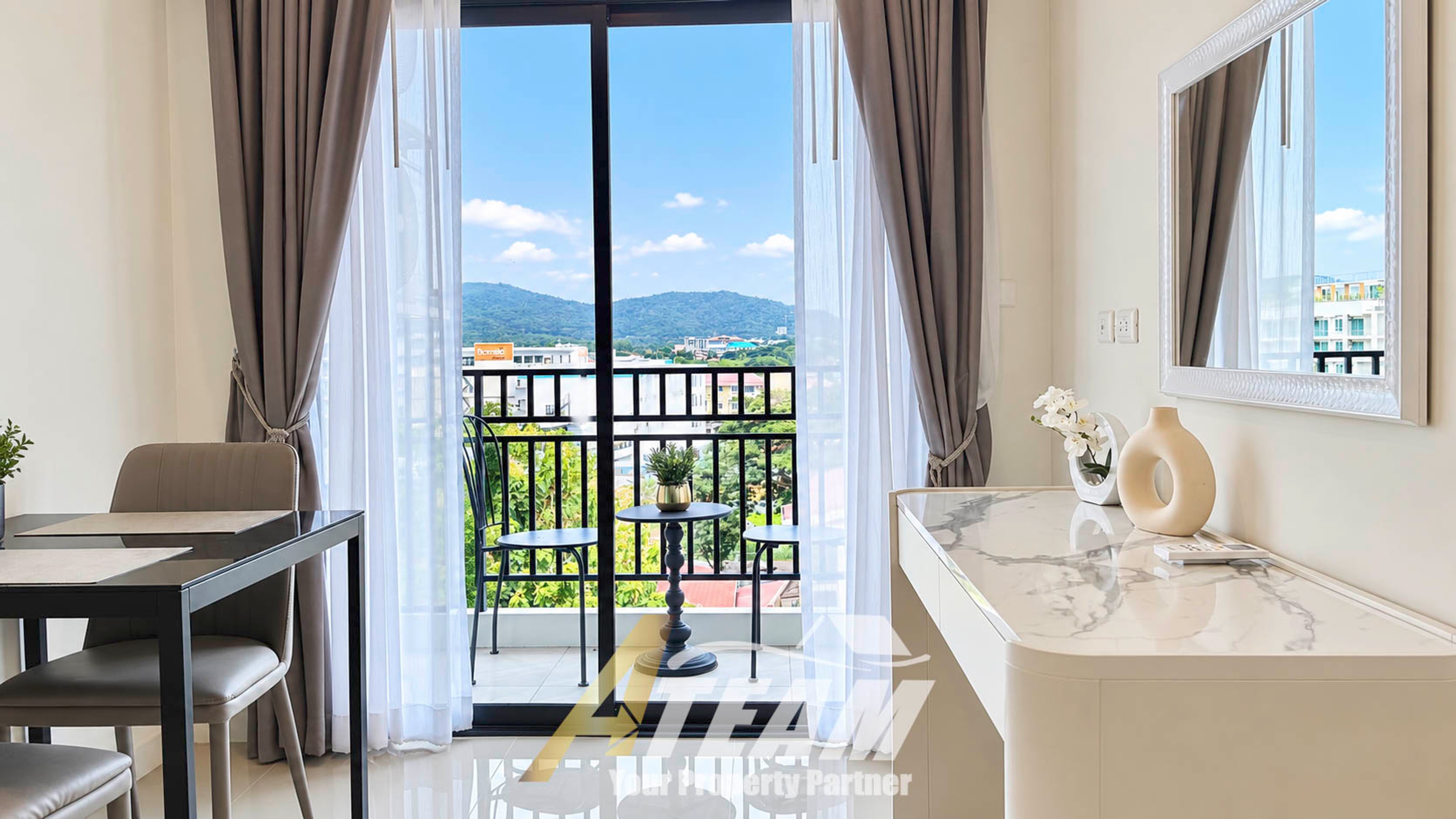 Mira Monte Hua Hin – Appartement moderne 1 chambre à louer | 20 000 THB/mois