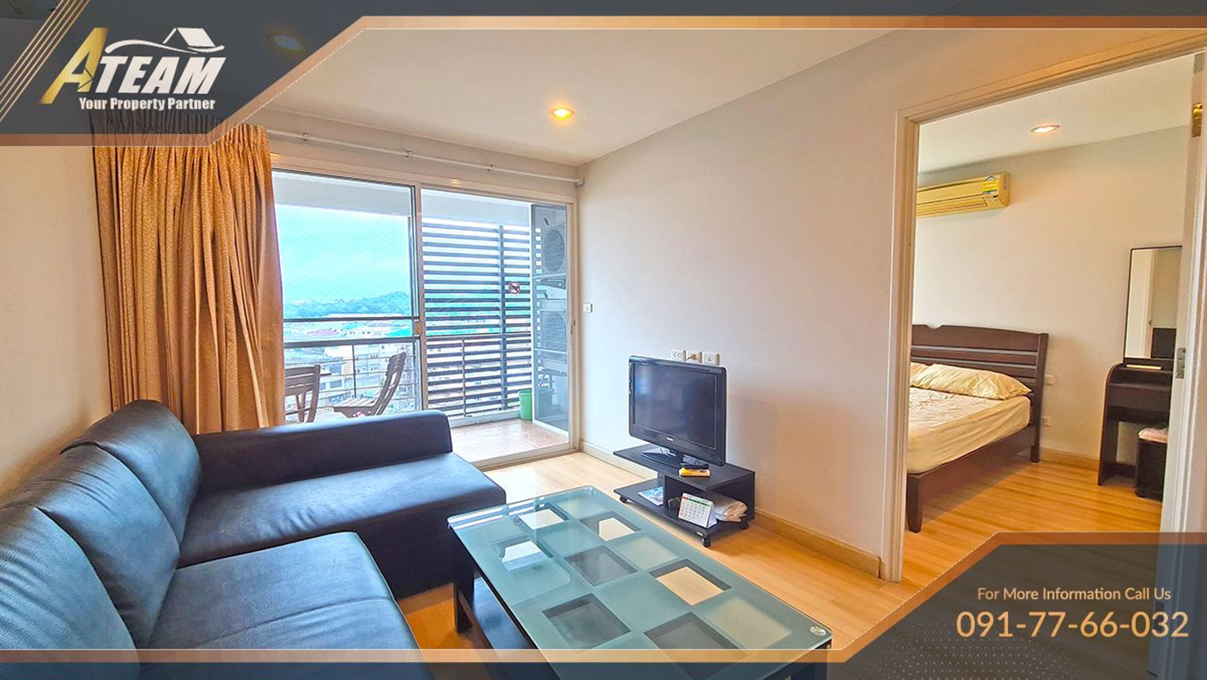 1-Bedroom Condo in Tira Tiraa, Central Hua Hin thumbnail 2
